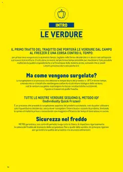 Anteprima del volantino LE VERDURE, Verdure surgelate valido a partire dal 30.06.2025 | Pagina: 56 | Prodotti: Verdure, Freezer, Scatola