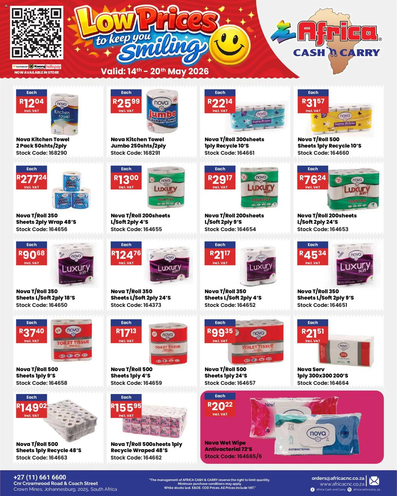 New Africa Cash & Carry catalogue – valid from 14.05.2026 | Page: 42