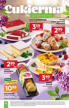 Pogląd oferty "Stokrotka gazetka" - ważna od 18.06.2026 | Strona: 30 | Produkty: Stokrotka, Ciasto, Śmietana