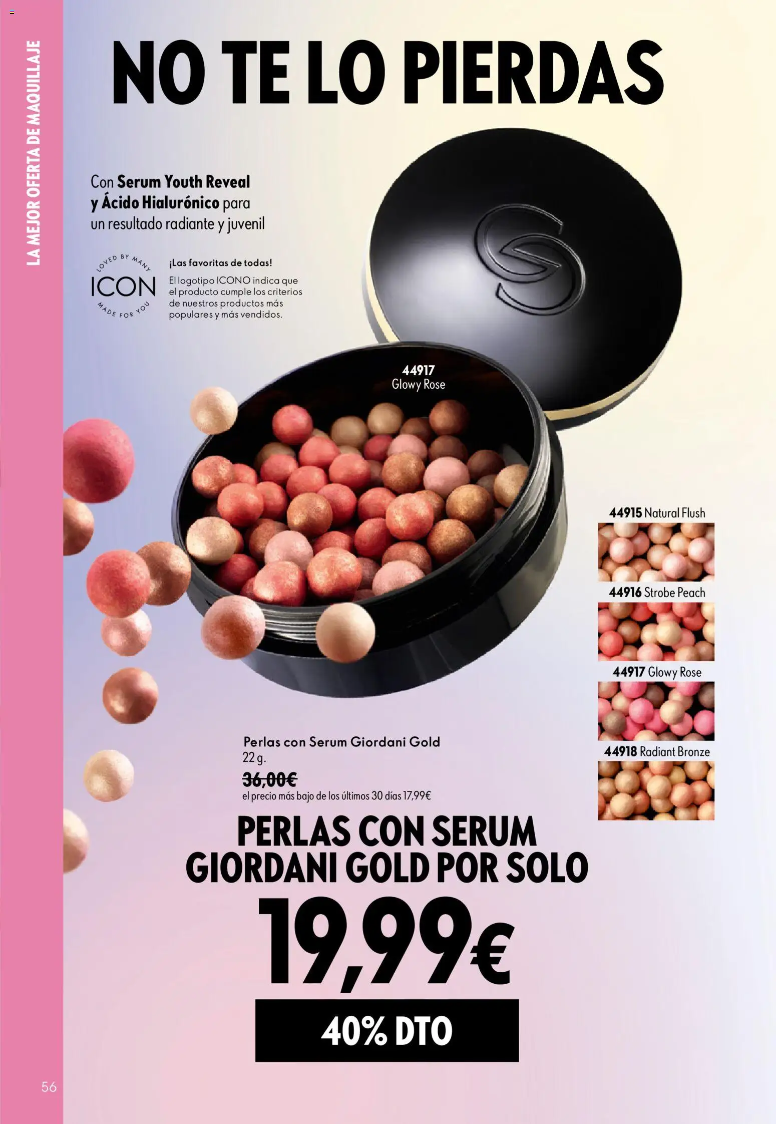 Oriflame - Catálogo Campaña 11 │ válido desde el 05/08/2026 | Página: 56 | Productos: Maquillaje, Sérum, Té