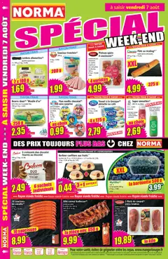 Norma - Prévisualisation de Norma catalogue valide à partir de 05/08/2026 | Page: 12 | Produits: Chorizo, Volaille, Lardons, Viande