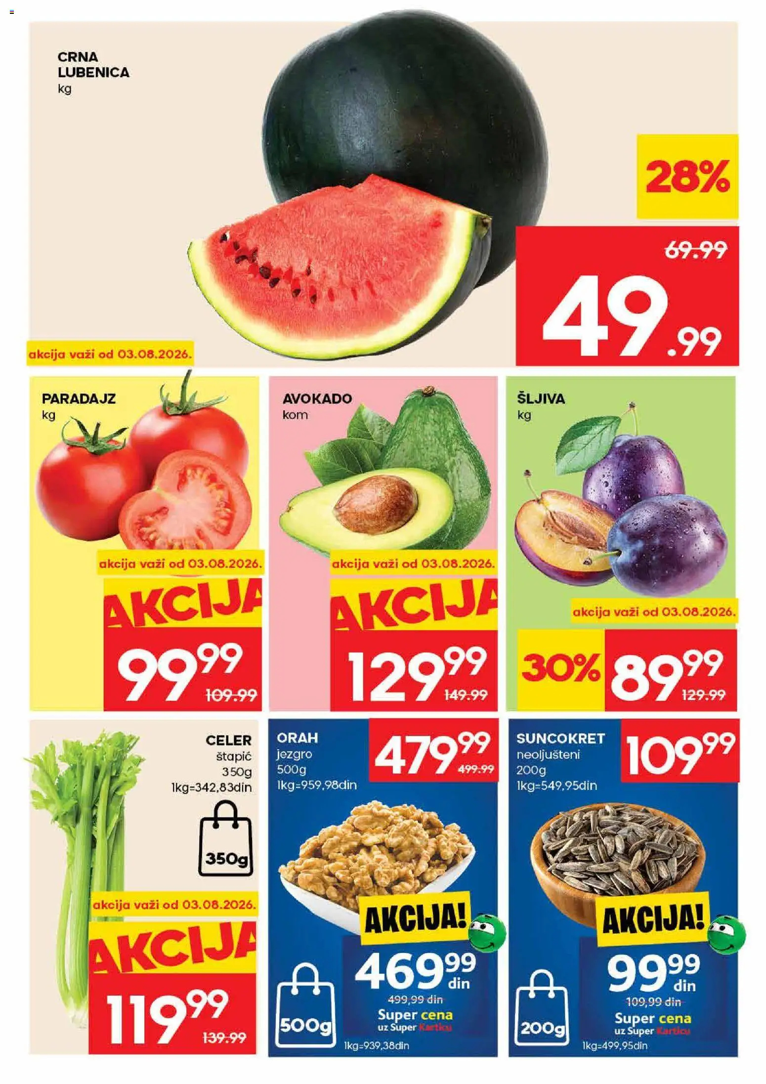 Roda katalog - važi od 30.07.2026 | Strana: 3 | Proizvode: Lubenica, Orah, Šljiva, Paradajz