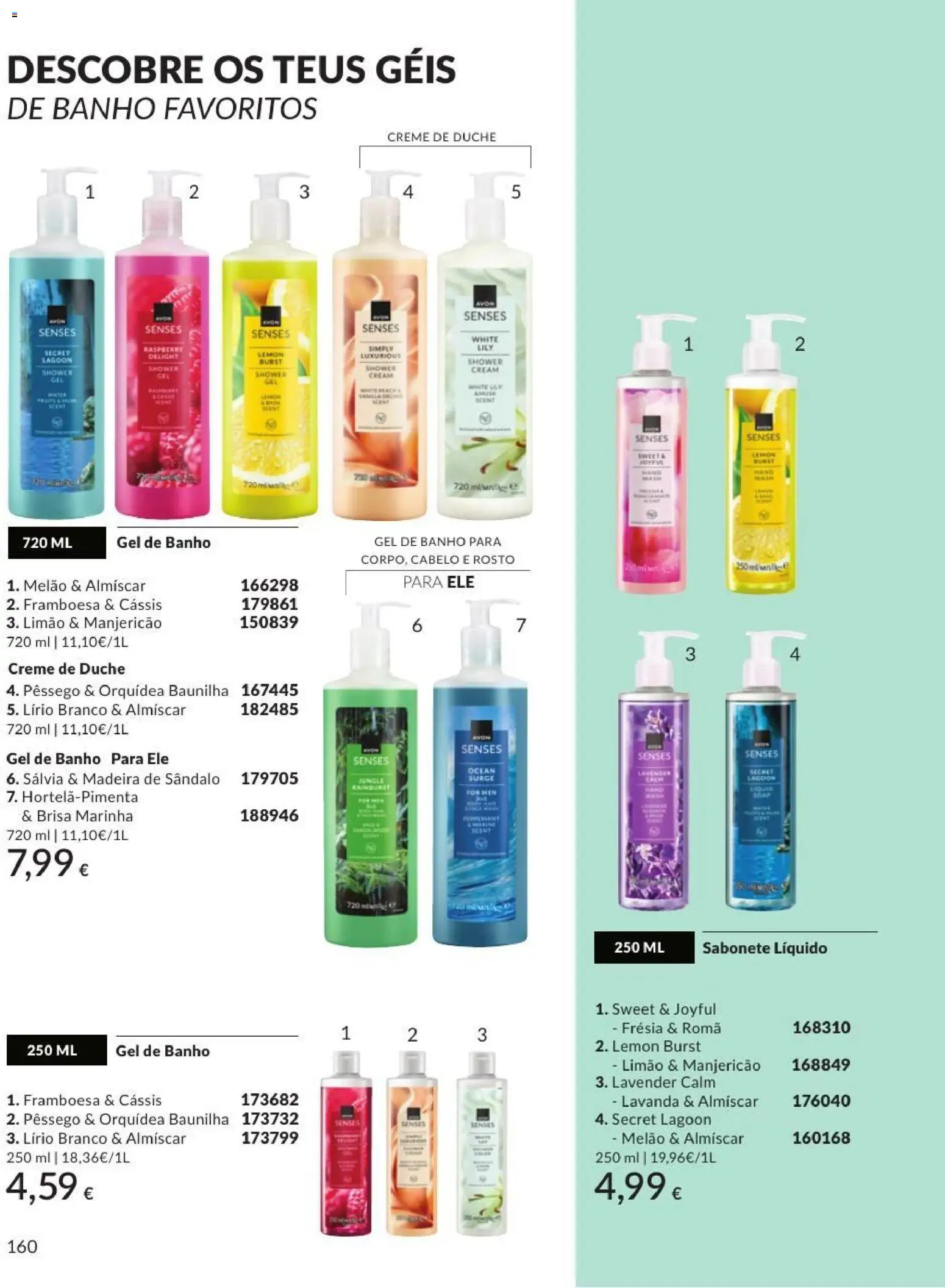 Catálogo Avon Campanha 7 │ válido de 01/07/2026 | Página: 160