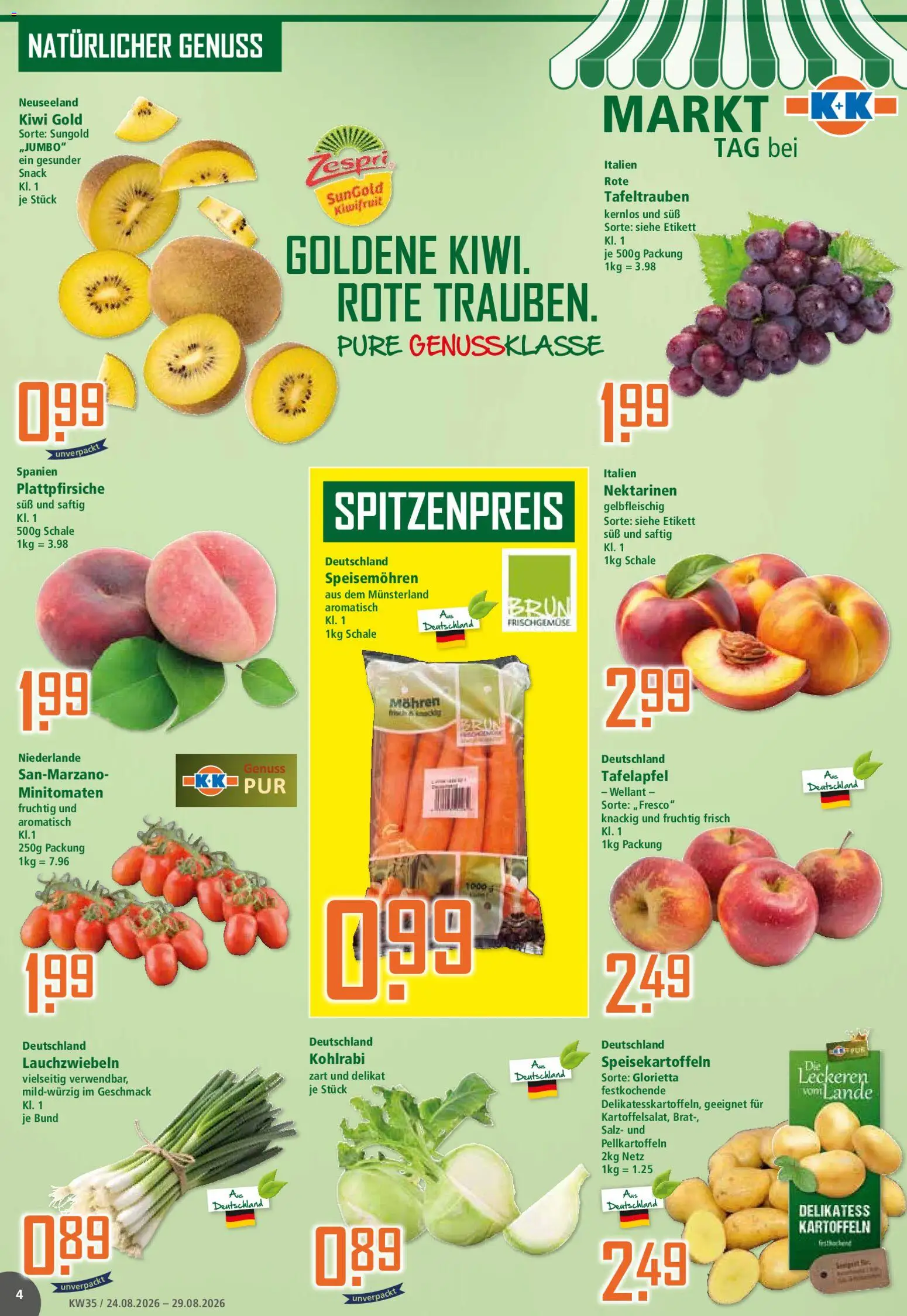 Klaas & Kock Prospekt – gültig ab 24.08.2026 | Seite: 4