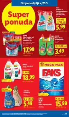 Lidl Katalog - Pregled kataloga iz trgovine Lidl, vrijedi od 25.05.2026 | Stranica: 23