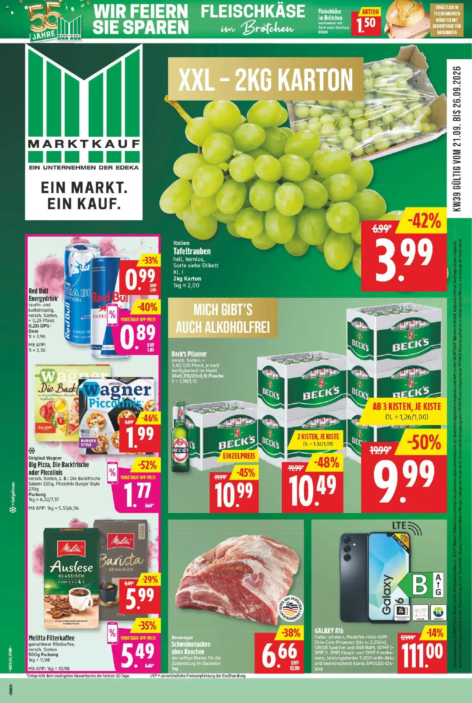 Marktkauf Prospekt – gültig ab 21.09.2026 | Seite: 1