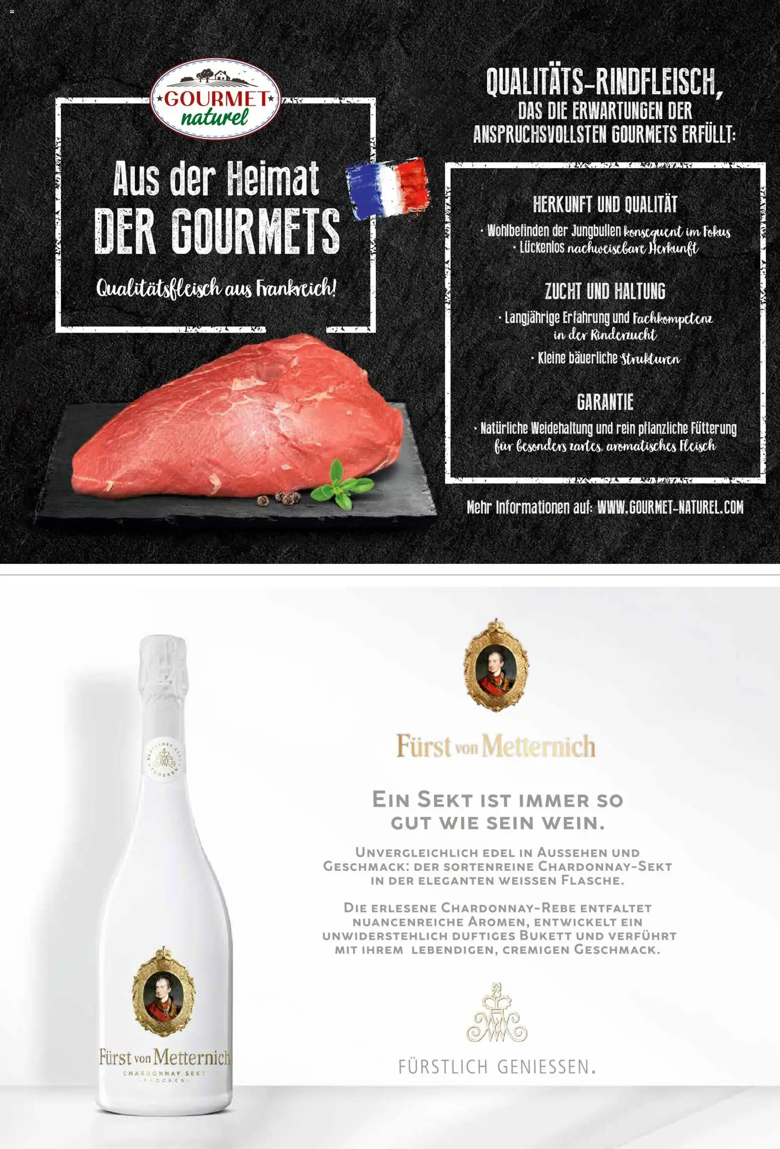 Famila Nordwest myTime Oktober 2026 – gültig ab 01.10.2026 | Seite: 21 | Produkte: Furst von metternich, Sekt, Fleisch