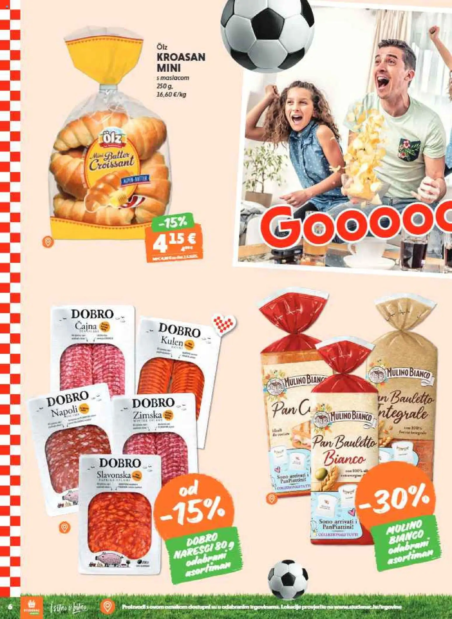 Studenac katalog | vrijedi od 17.06.2026 | Stranica: 6 | Proizvodi: Pan, Kulen, Kroasan