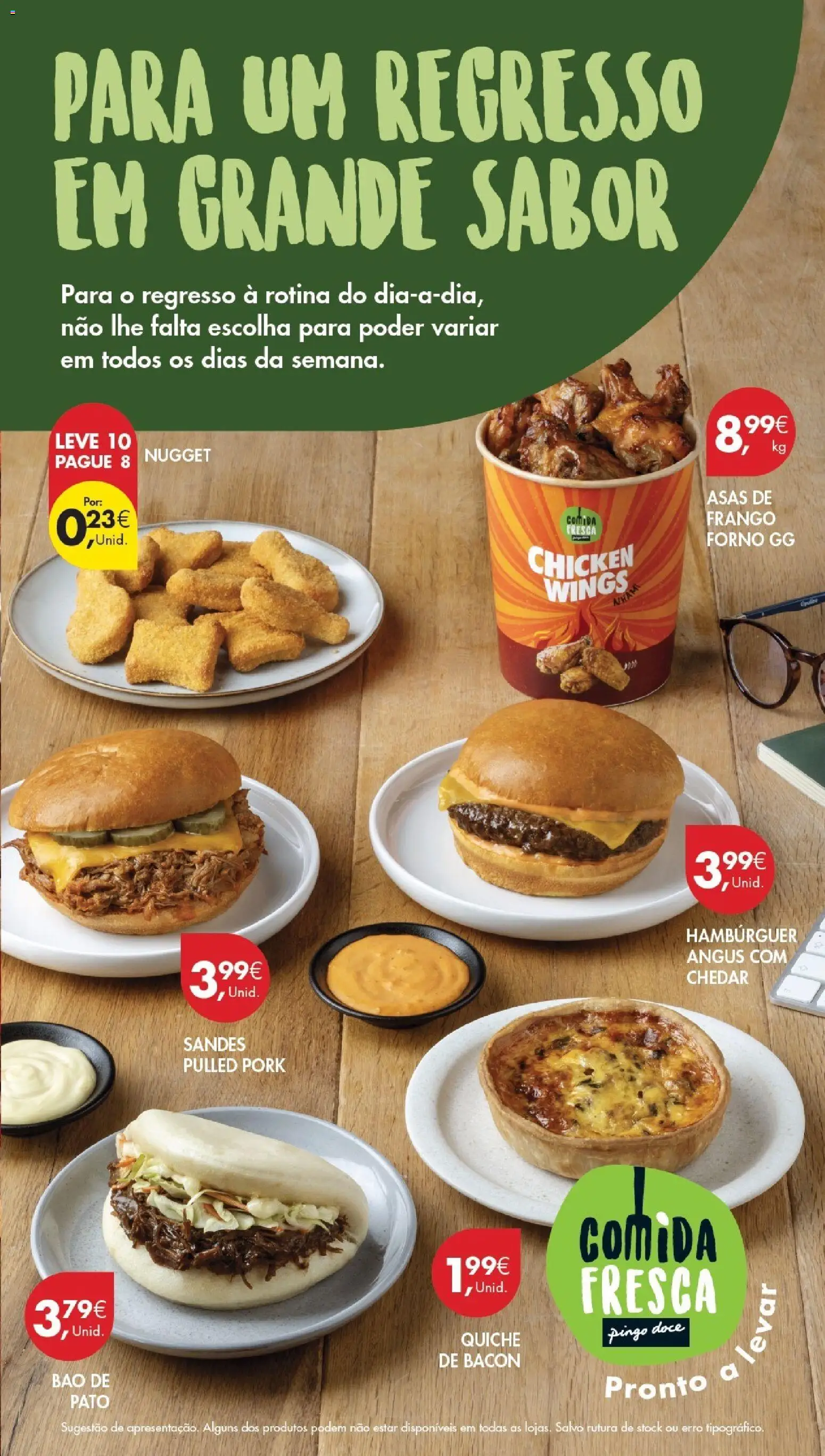Pingo Doce folheto Poupe Este Fim de Semana │ válido de 02/10/2026 | Página: 13 | Produtos: Forno, Bacon, Frango, Pato