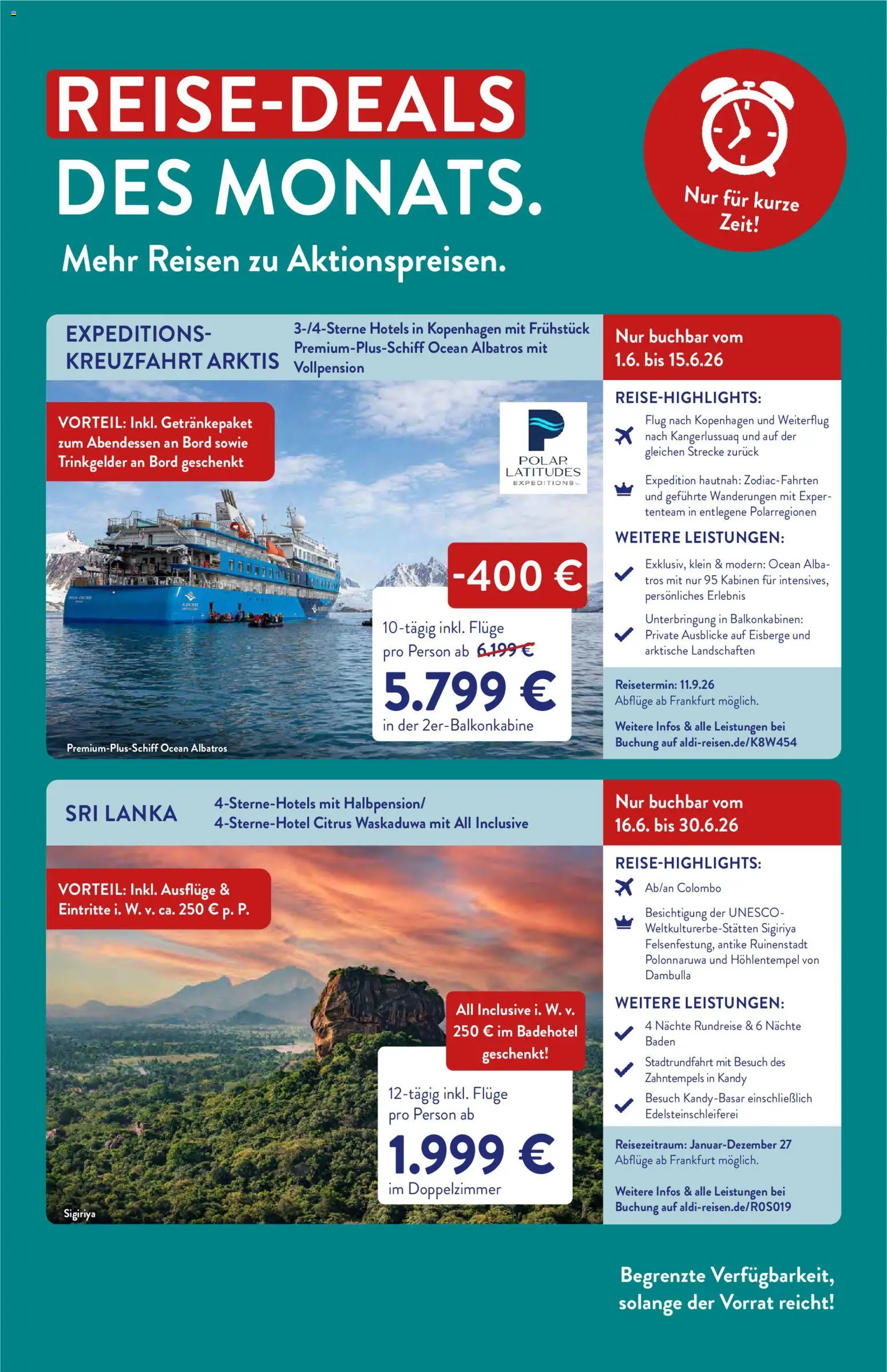 Aldi Reisen Prospekt – gültig ab 01.06.2026 | Seite: 3