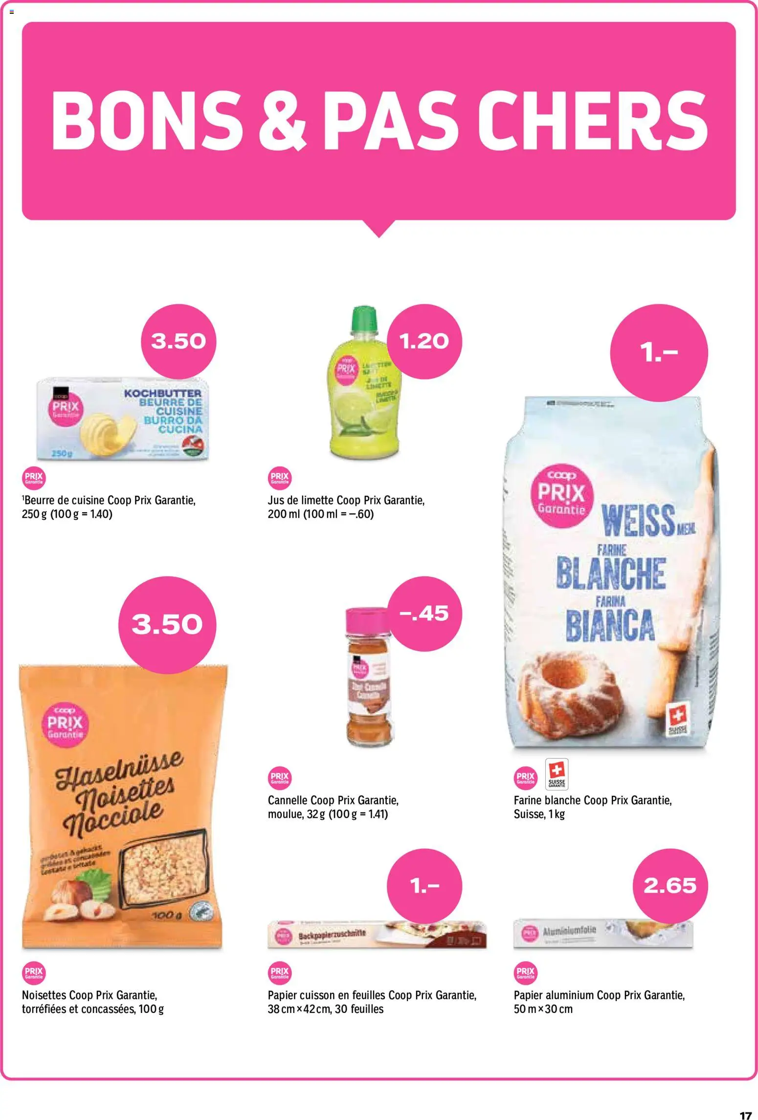 Coop aktionen FR – gültig ab 15.10.2026 | Seite: 17