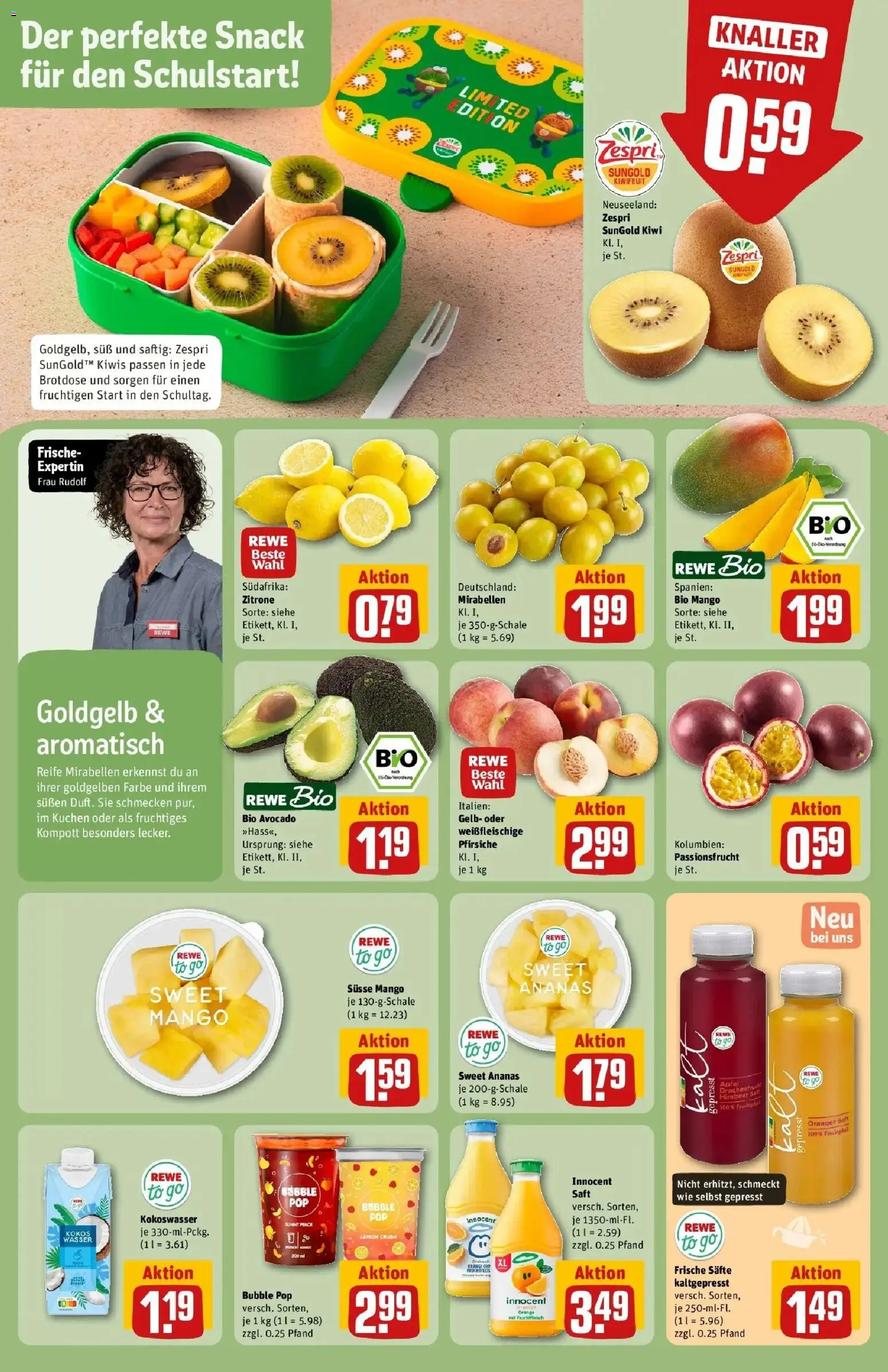 REWE Prospekt ab 24.08.2026 zum Blättern » Angebote | Seite: 6