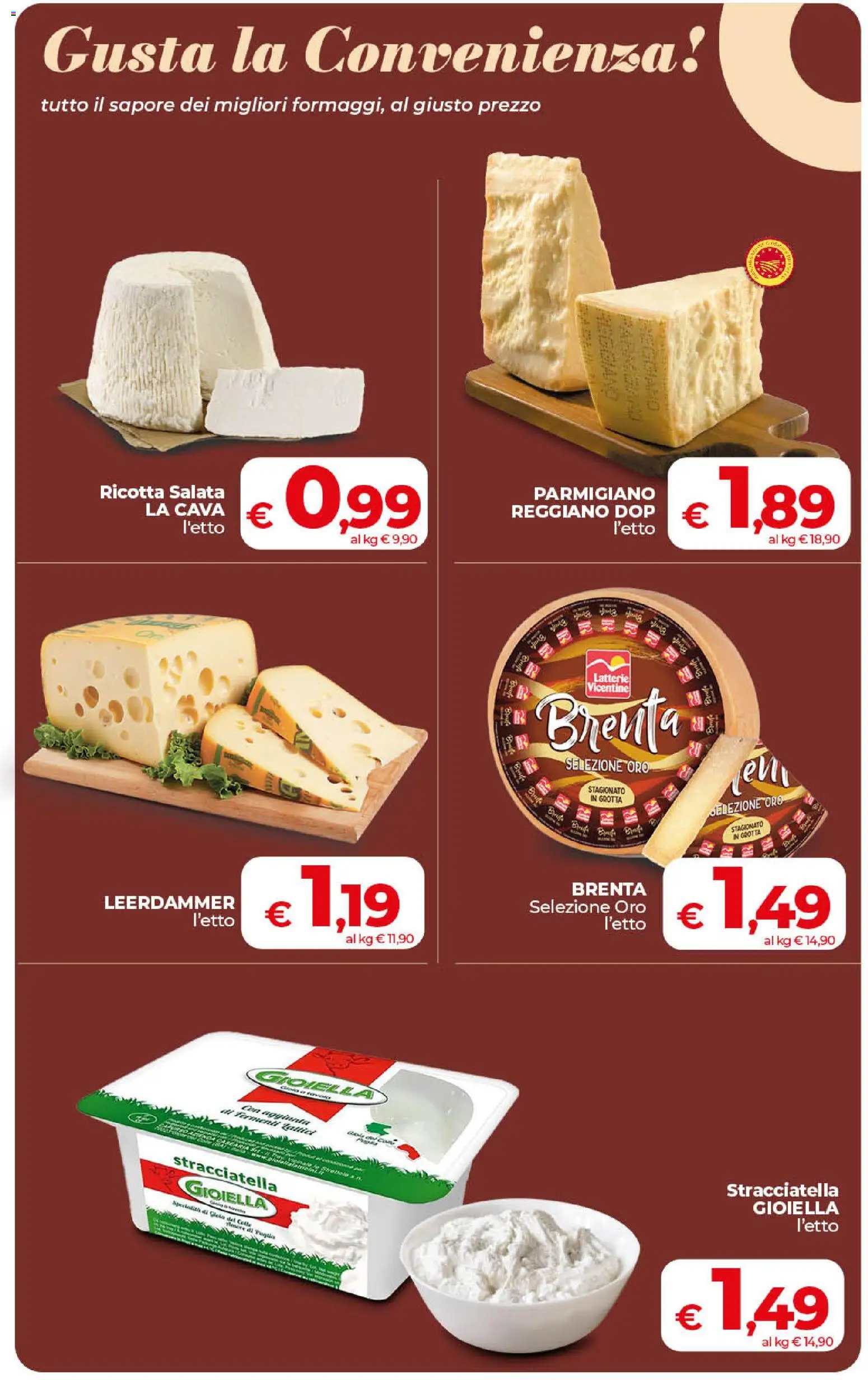 Volantino COOP del 11/08/2026 | Pagina: 10 | Prodotti: Ricotta, Parmigiano, Specialità, Stracciatella