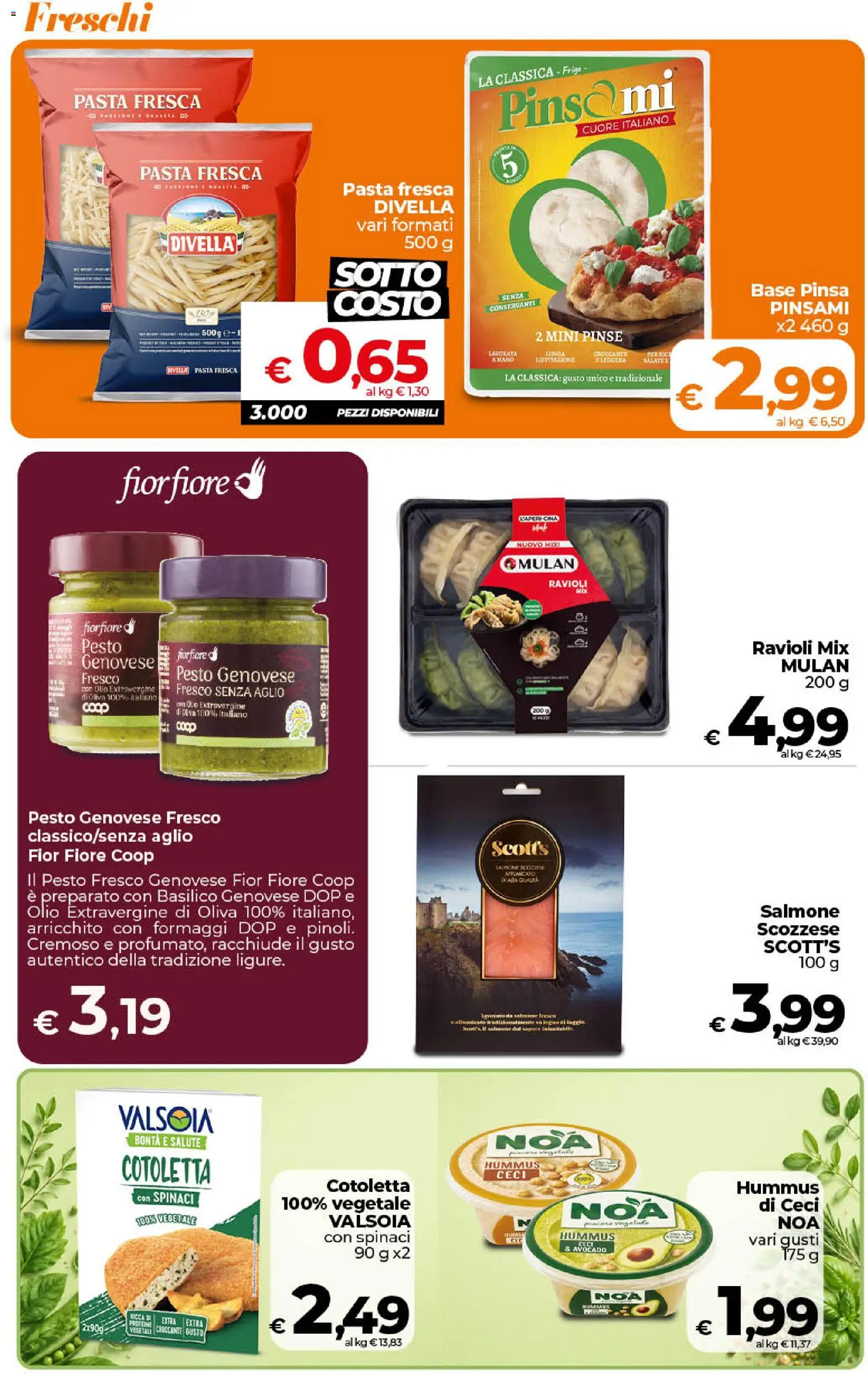 Volantino Ipercoop del 01/09/2026 | Pagina: 15 | Prodotti: Ceci, Olio, Spinaci, Ravioli