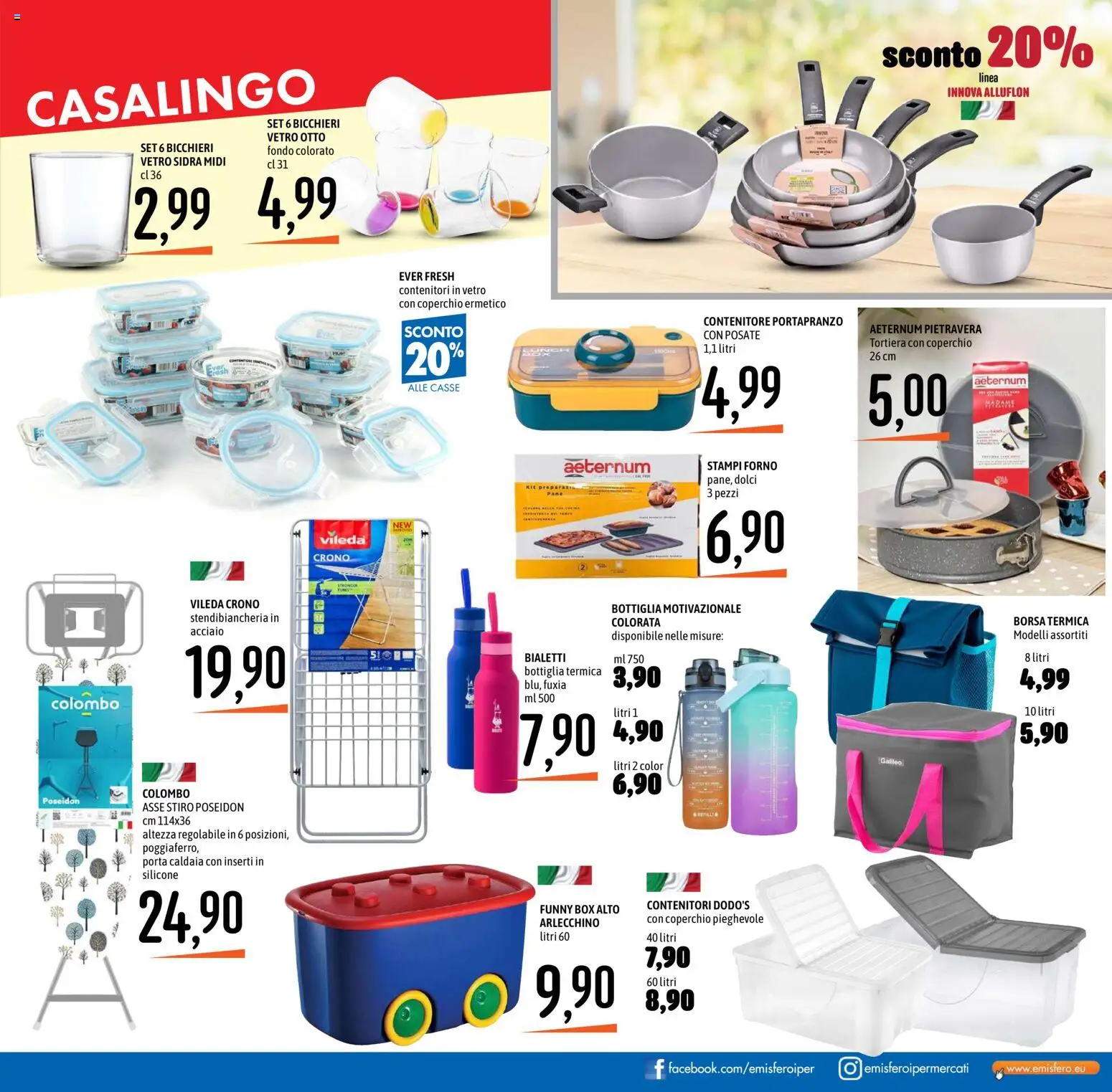 Volantino Emisfero del 27/08/2026 | Pagina: 27 | Prodotti: Posate, Coperchio, Borsa termica, Bottiglia