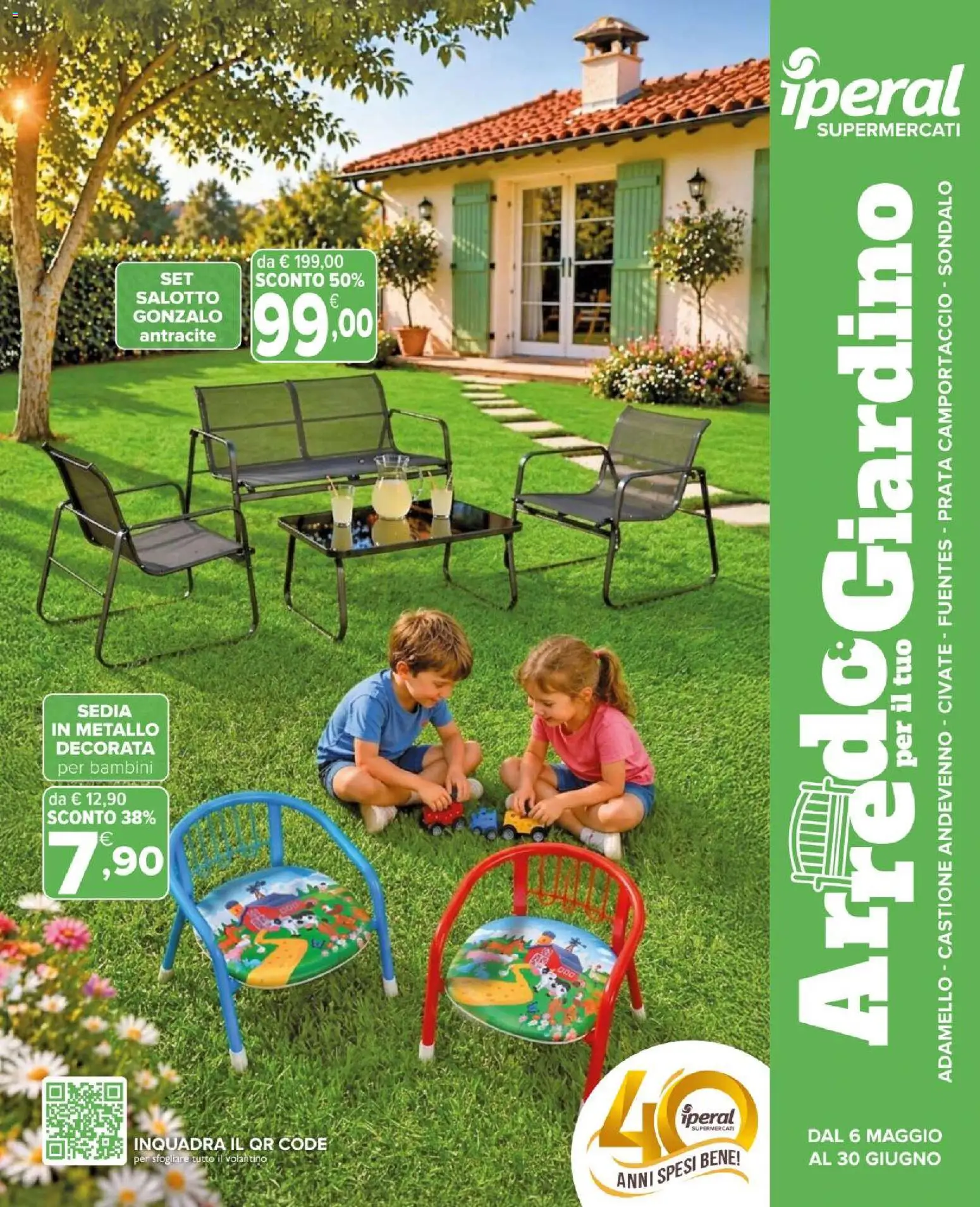 Volantino Iperal del 06.05.2026 | Pagina: 1 | Prodotti: Sedia