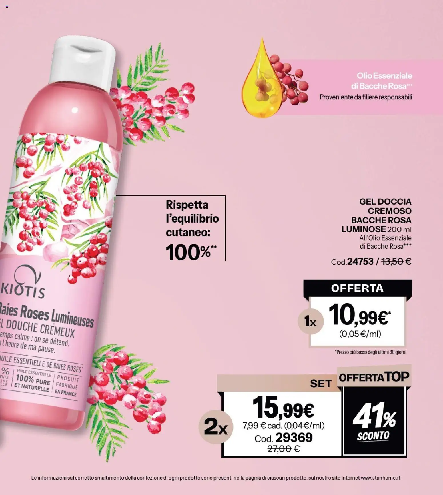 Volantino Stanhome del 20/10/2026 | Pagina: 81 | Prodotti: Olio, Gel doccia, Doccia, Profumo