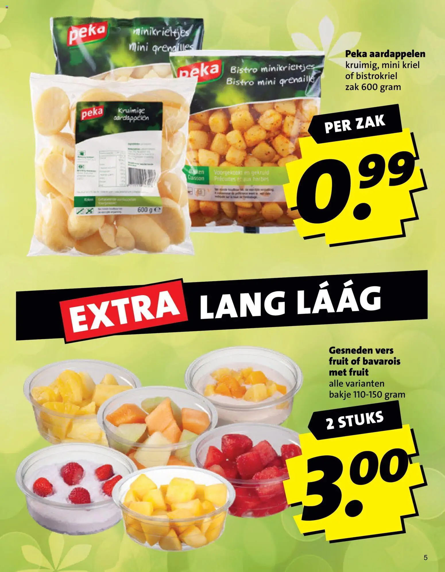 {H1} | Pagina: 5 | Producten: Zak, Aardappelen, Fruit
