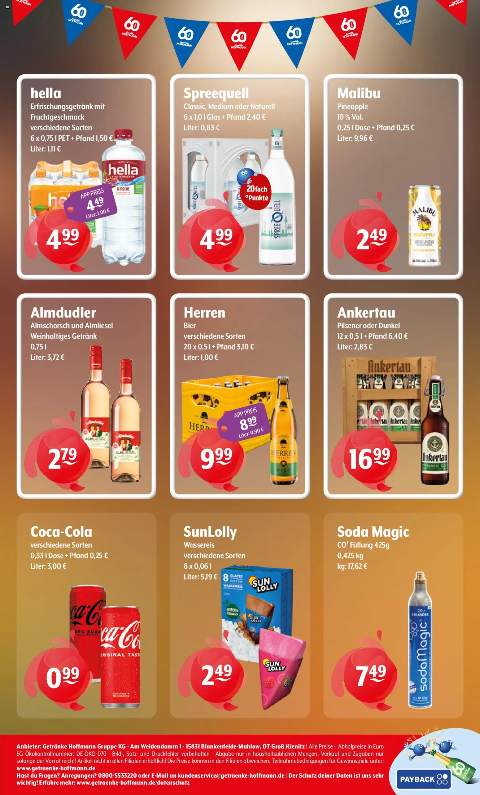 Getränke Hoffmann - Brandenburg – gültig ab 06.07.2026 | Seite: 8 | Produkte: Cola, Bier, Hella