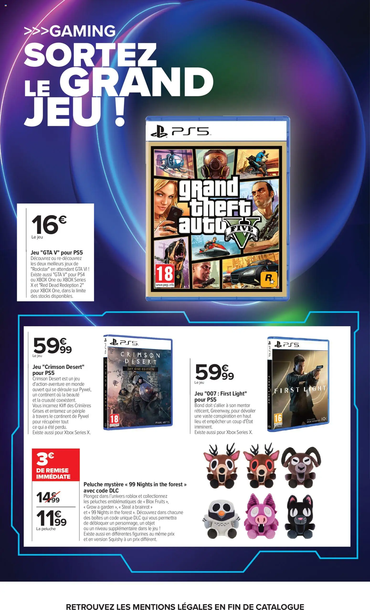 {H1} | Page: 8 | Produits: Xbox, Jeu vidéo, Peluche, Jeux