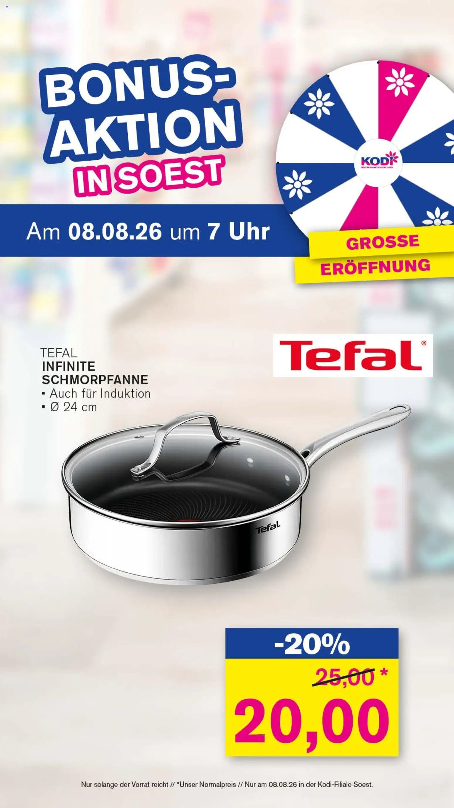 KODi Prospekt – gültig ab 08.08.2026 | Seite: 4 | Produkte: Uhr