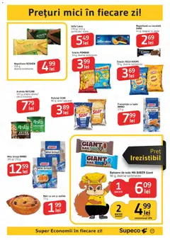 Ofertele Supeco valabile de la 20.08.2026 | Pagină: 17 | Produse: Cașcaval, Mici, Arahide, Unt