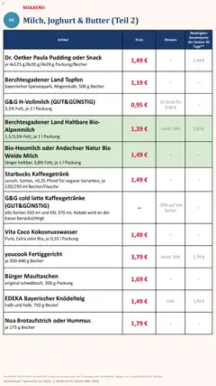 Simmel Bayern ab 05.10.2026 gültig | Seite: 8 | Produkte: Butter, Starbucks, Burger, Maultaschen