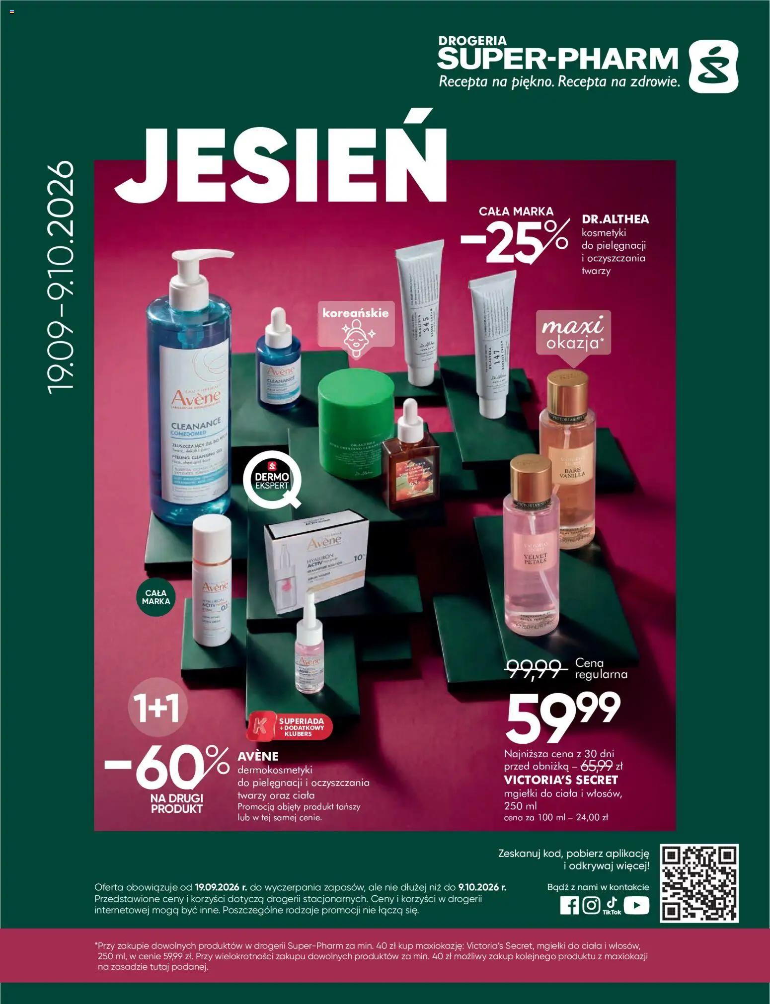 Super-pharm gazetka od 19.09.2026 | Strona: 1 | Produkty: Drogeria, Kosmetyki, Peeling
