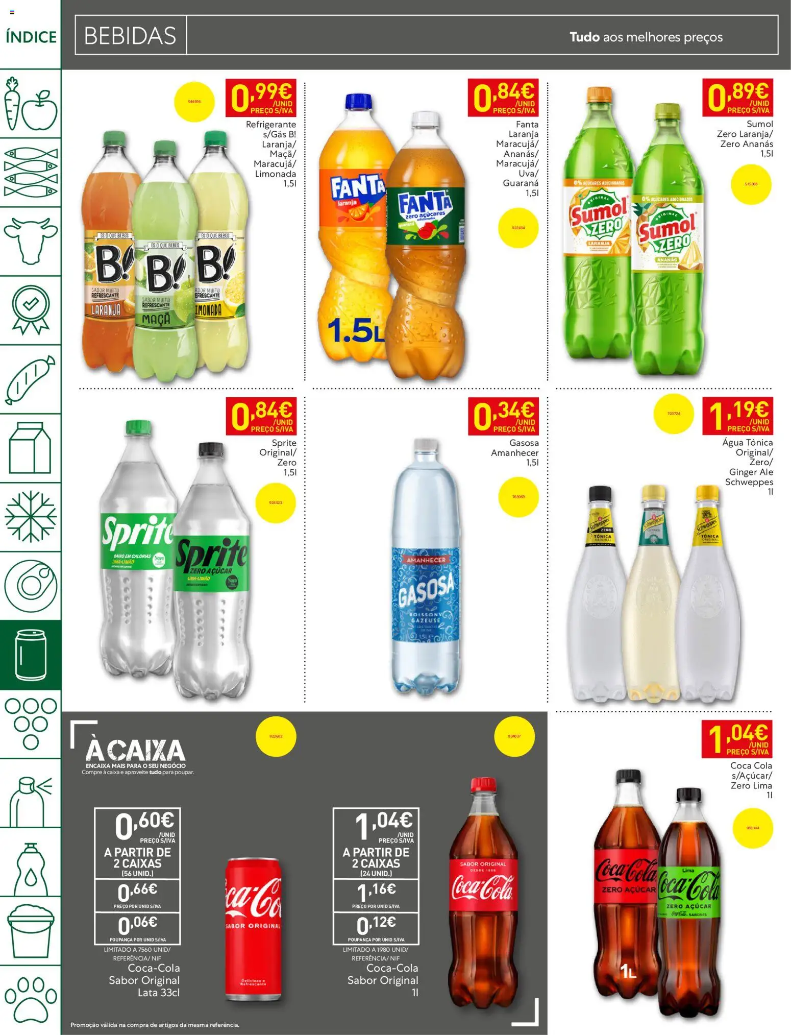 Recheio folheto │ válido de 09.06.2026 | Página: 26 | Produtos: Refrigerante, Caixa, Maça, Açúcar