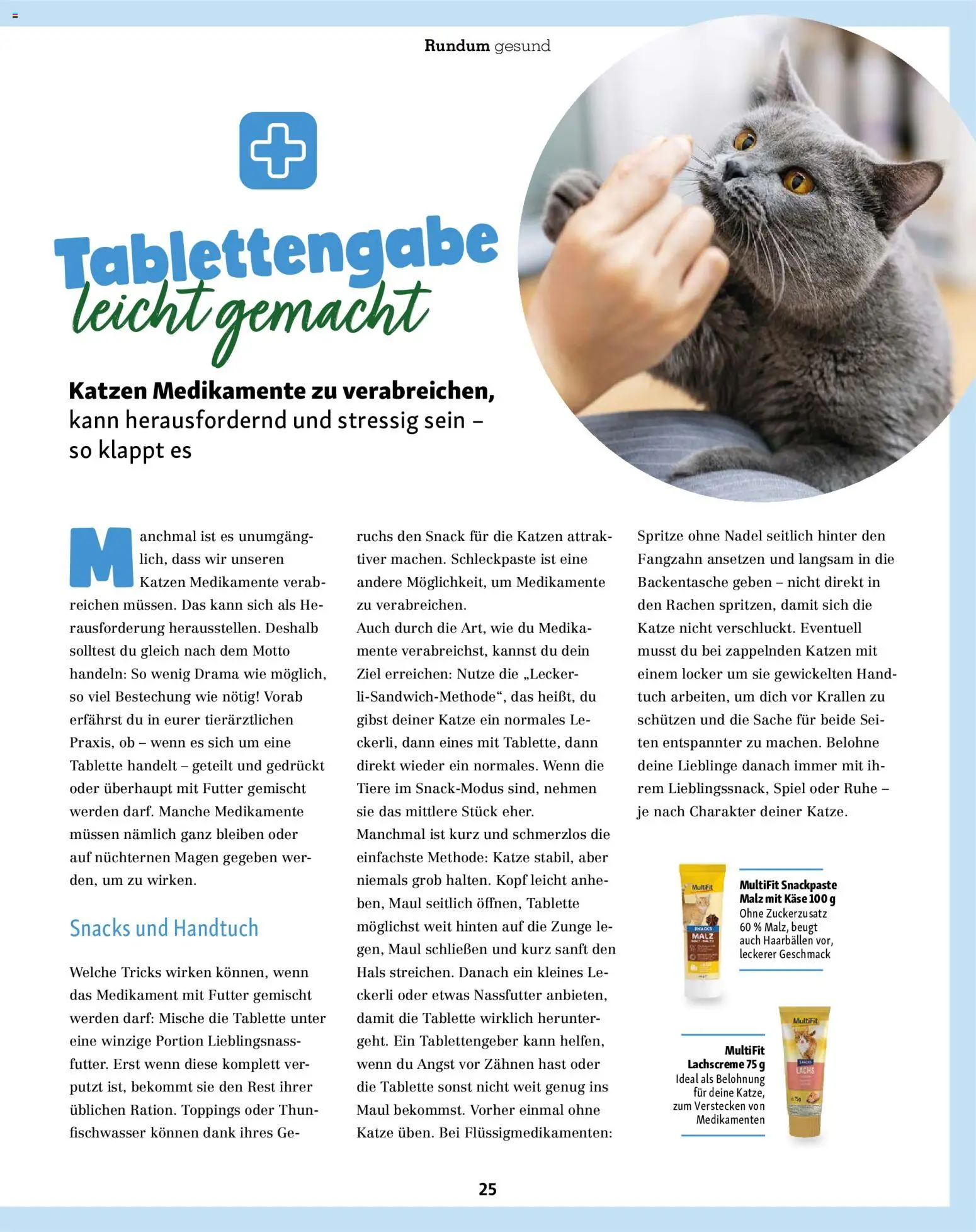 Fressnapf Friends Magazin – gültig ab 01.09.2026 | Seite: 25 | Produkte: Spiel, Käse, Lachs