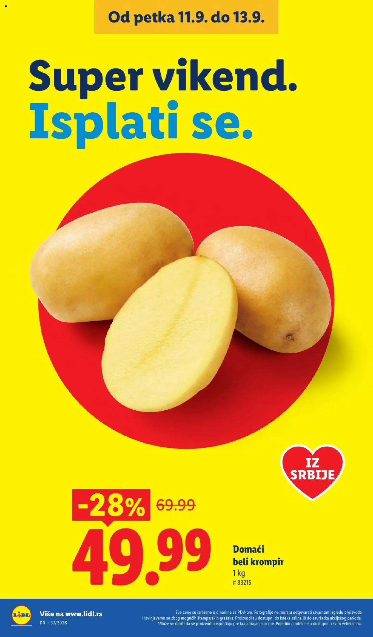 Lidl katalog - važi od 10.09.2026 | Strana: 20