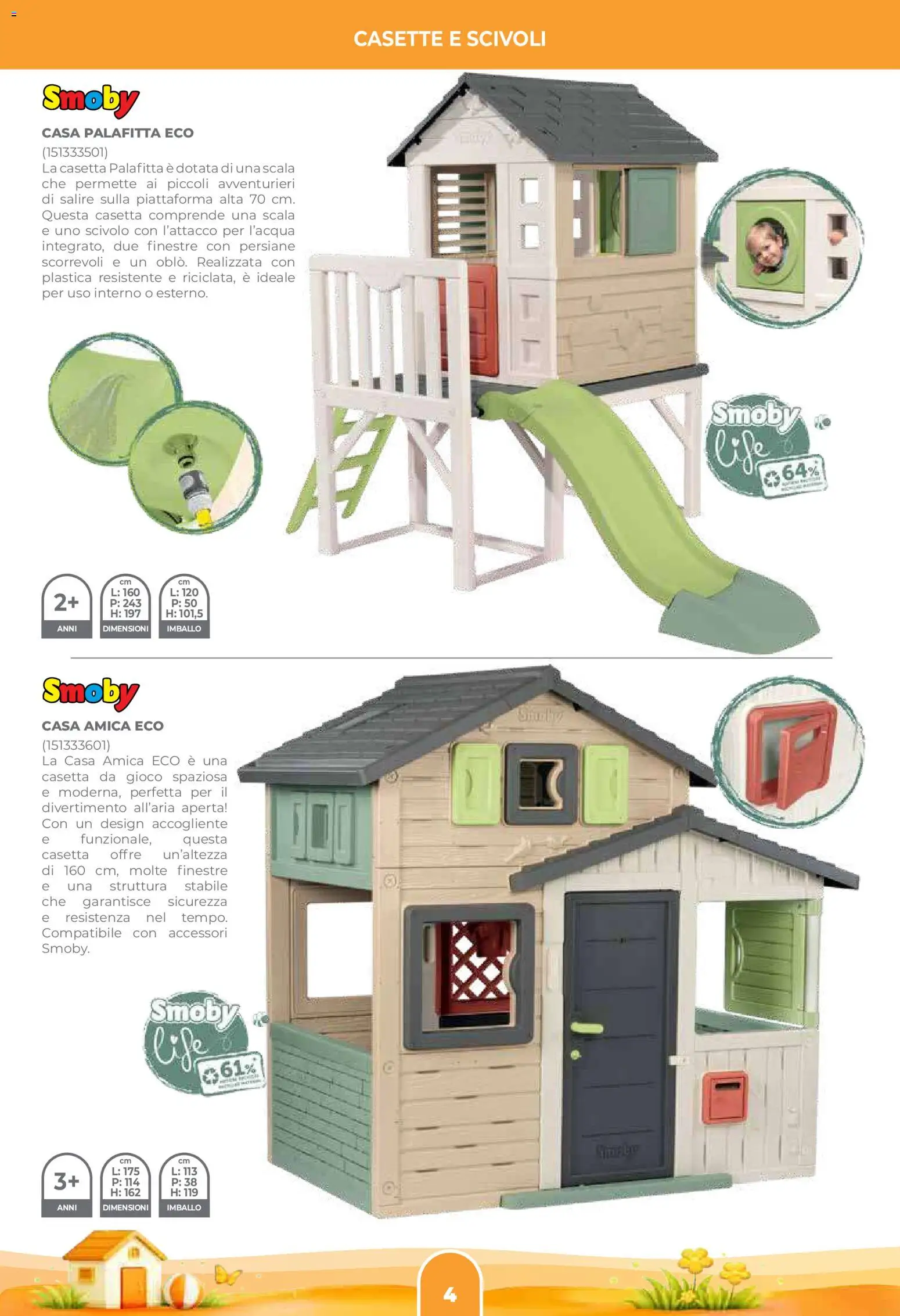 Volantino Toys Center del 02.04.2026 | Pagina: 6 | Prodotti: Scivolo, Scala, Gioco
