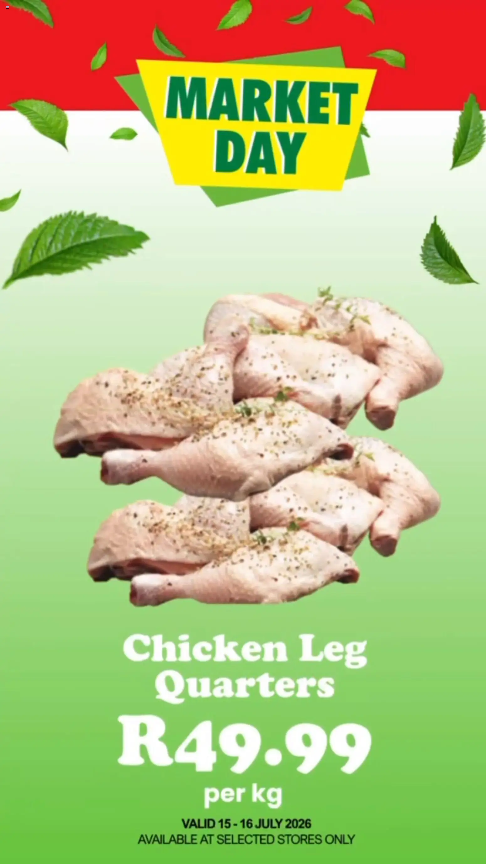 New Check Save catalogue – valid from 15/07/2026 | Page: 5 | Products: Chicken