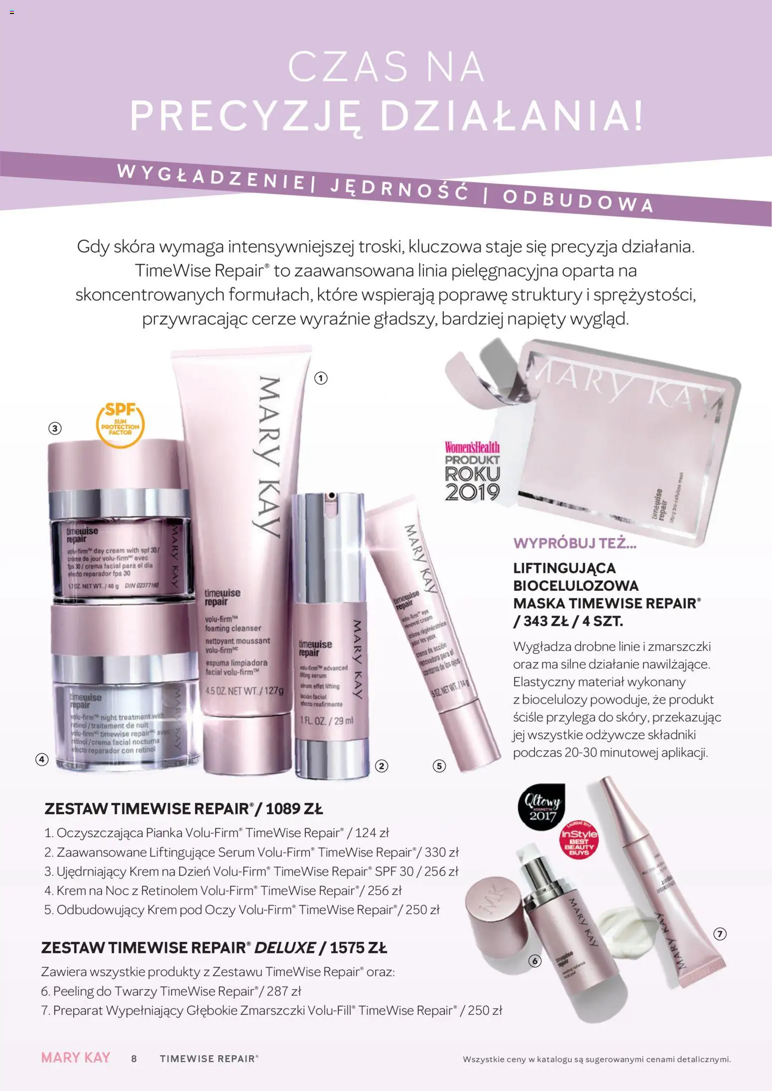 Mary Kay Katalog od 16.04.2026 | Strona: 8 | Produkty: Maska, Peeling, Krem