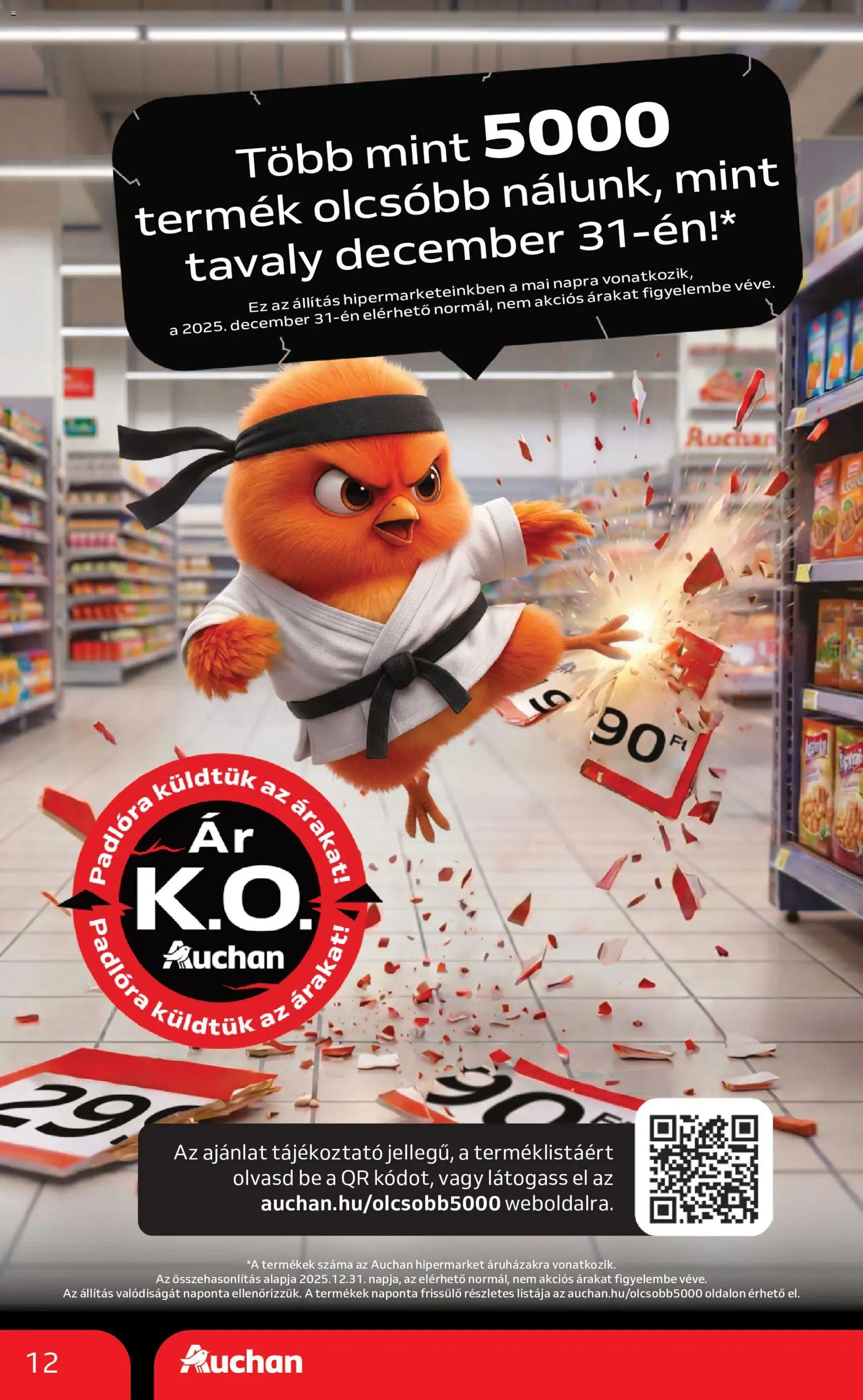 Auchan akciós ujság - amely érvényes a következő dátumtól: 2026.07.16. | Oldal: 12