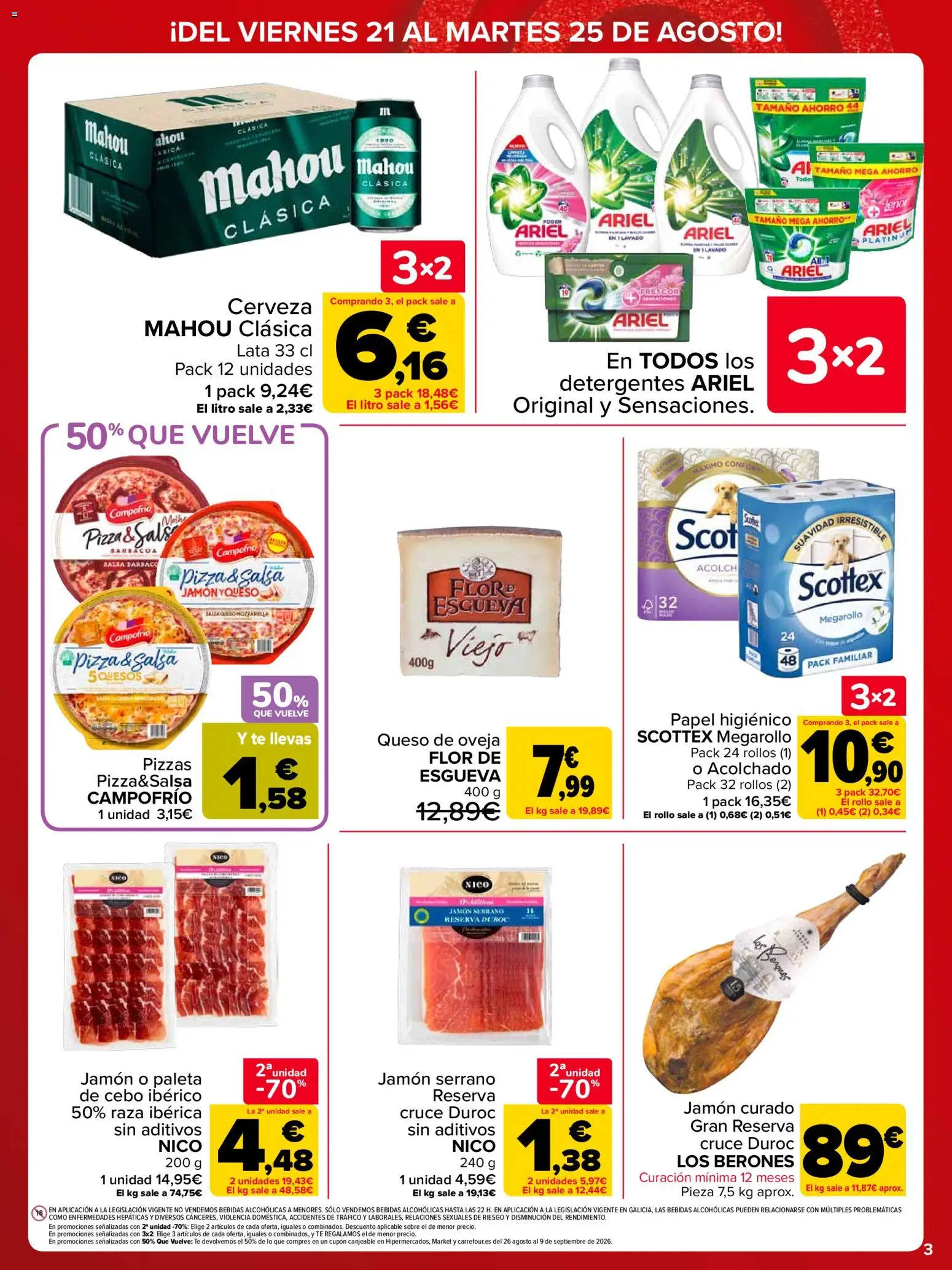 Carrefour Precio Imbatible │ válido desde el 21/08/2026 | Página: 3