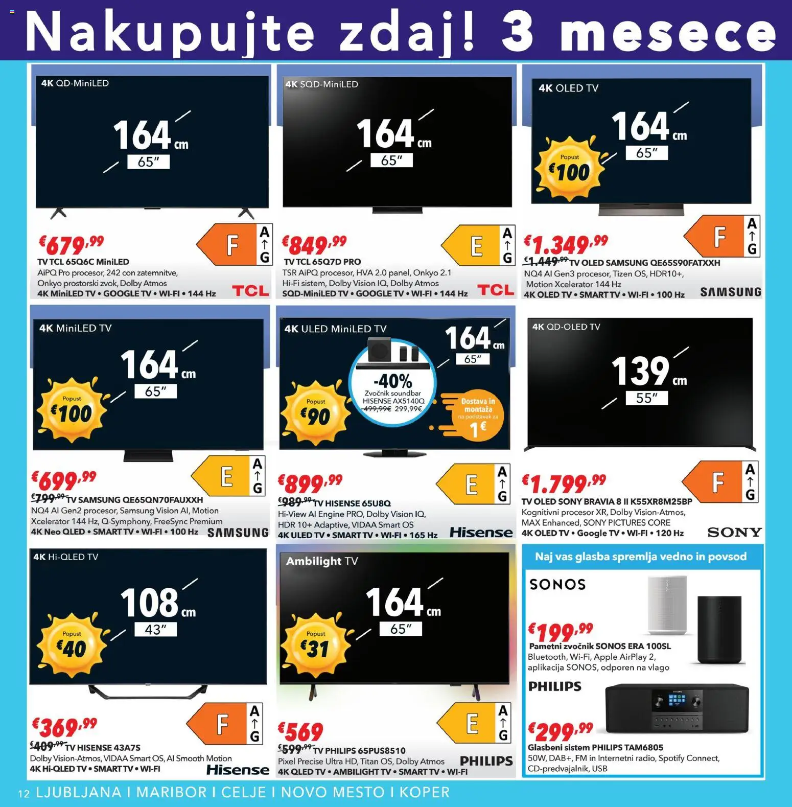 Novi Harvey Norman katalog ponudbe – veljaven od 29.07.2026 | Stran: 12