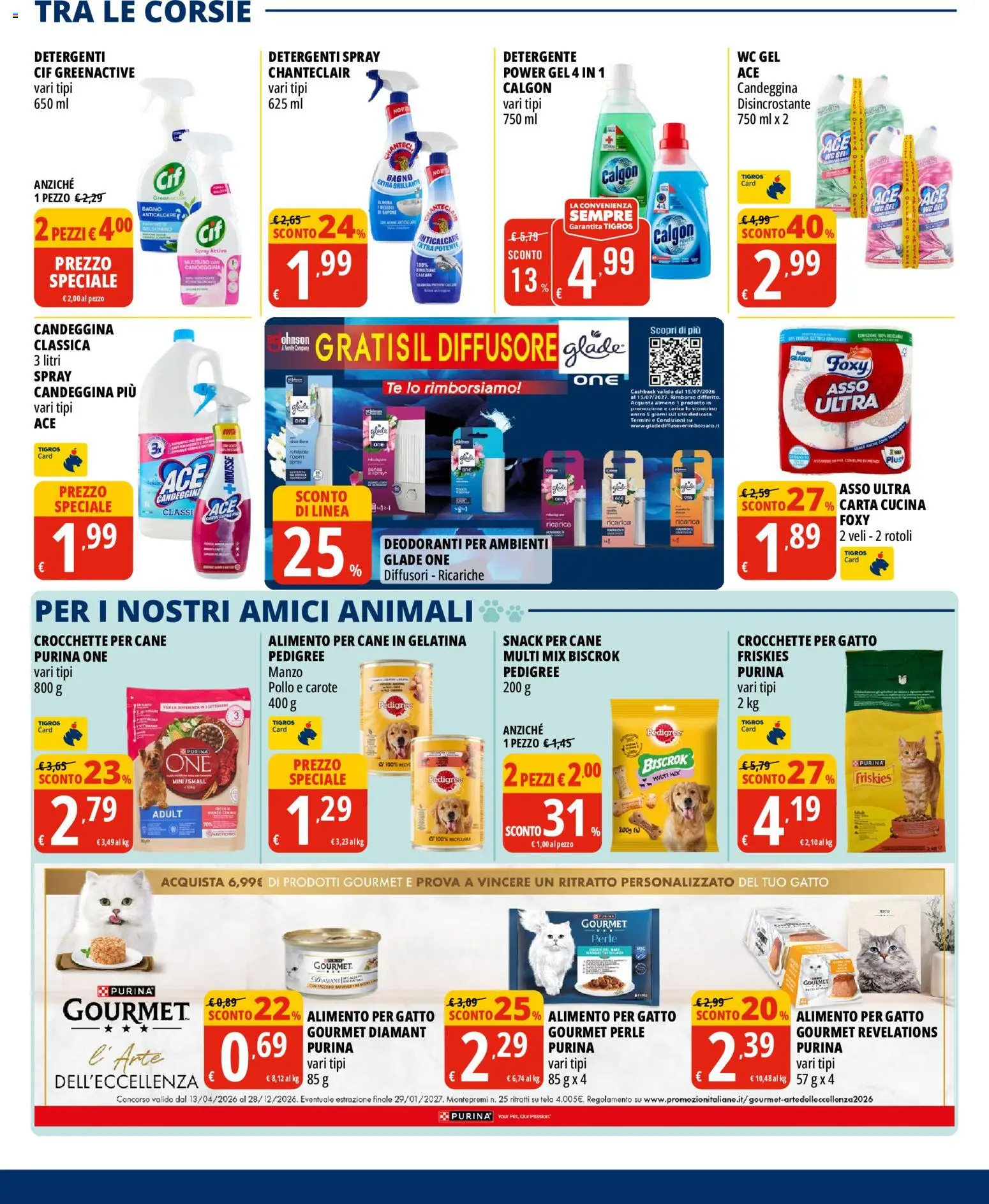Volantino Tigros del 16/09/2026 | Pagina: 29 | Prodotti: Pollo, Detergente, Candeggina, Carote