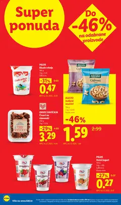 Pilos Voćni jogurt, Voćni jogurt - Pregled kataloga iz trgovine Lidl, vrijedi od 21.09.2026 | Stranica: 2