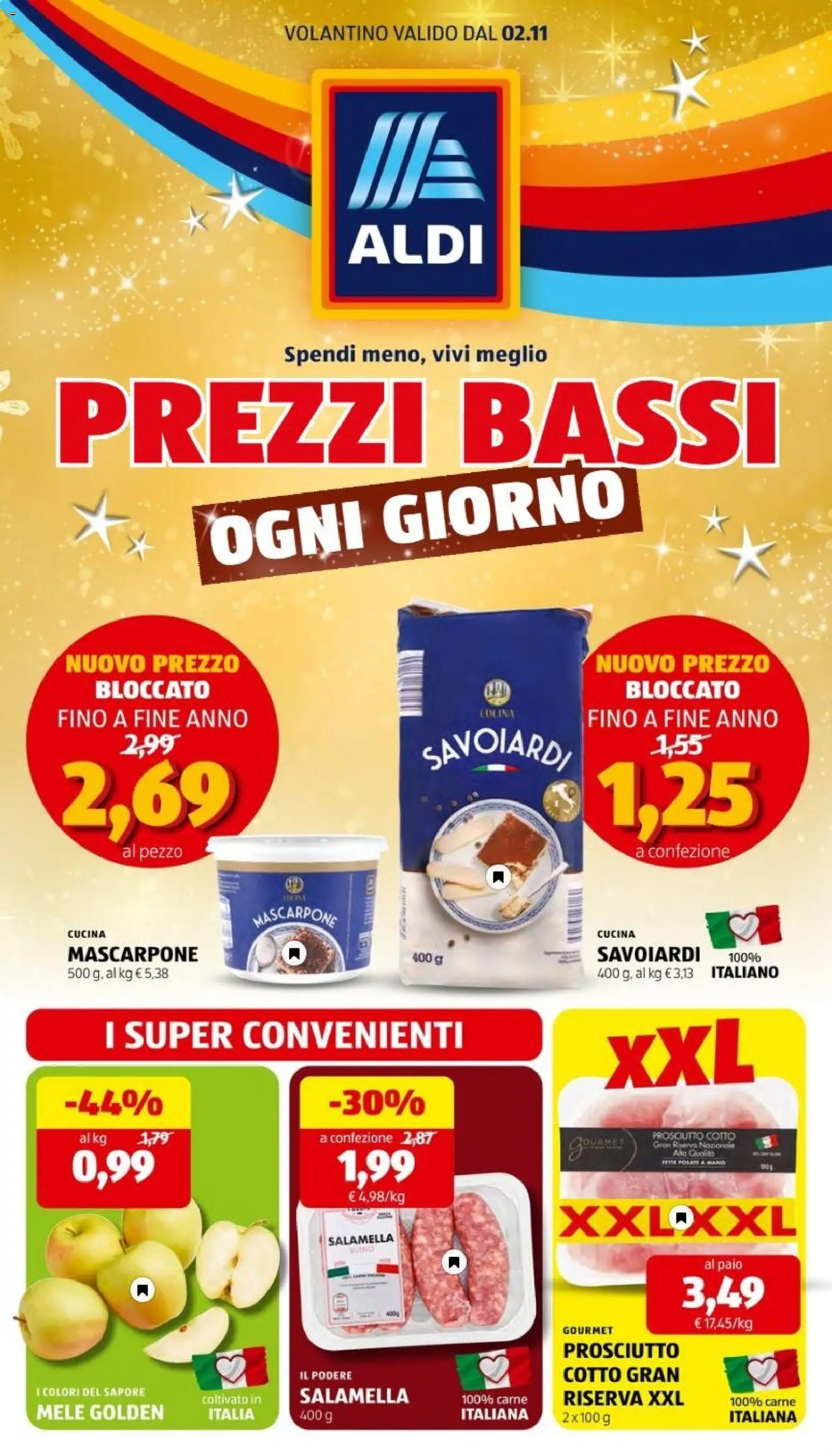 Volantino Aldi del 02/11/2026 | Pagina: 1