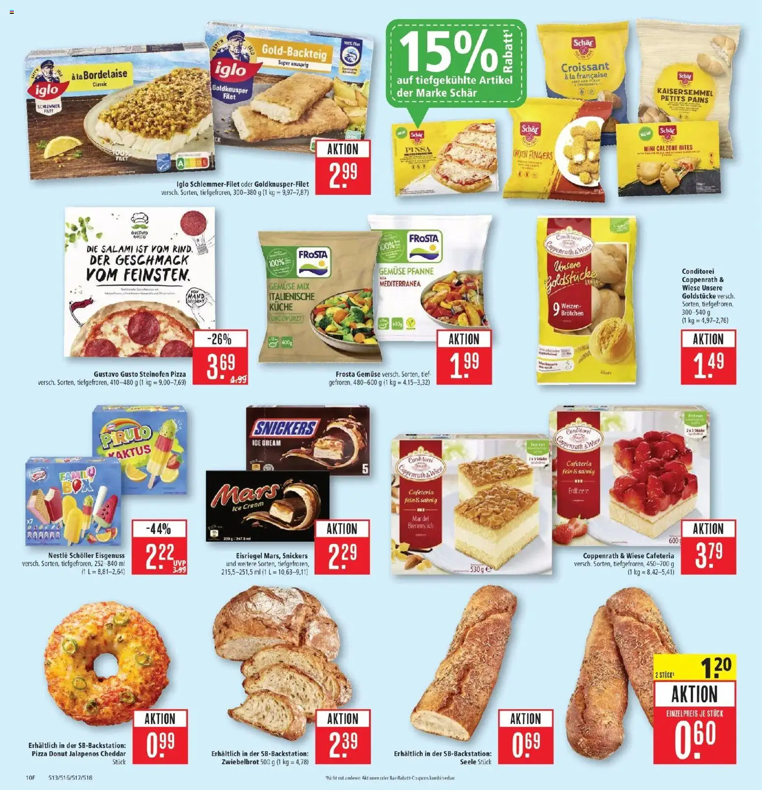 Marktkauf Prospekt Böblingen (ab 31.08.2026) » Angebote online | Seite: 14 | Produkte: Küche, Frosta, Croissant, Salami