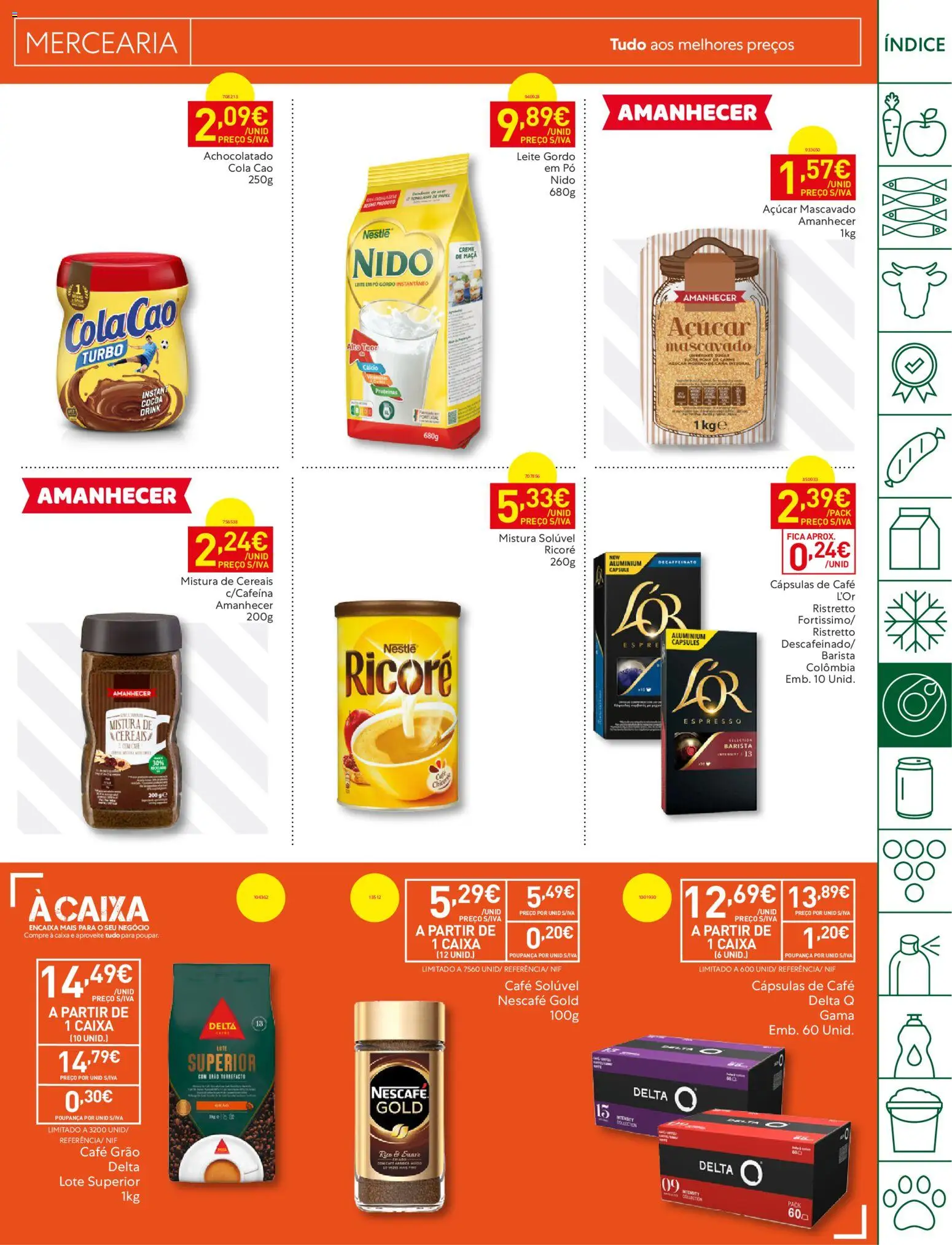 Recheio folheto Madeira │ válido de 23/06/2026 | Página: 21 | Produtos: Café solúvel, Cálcio, Leite, Creme