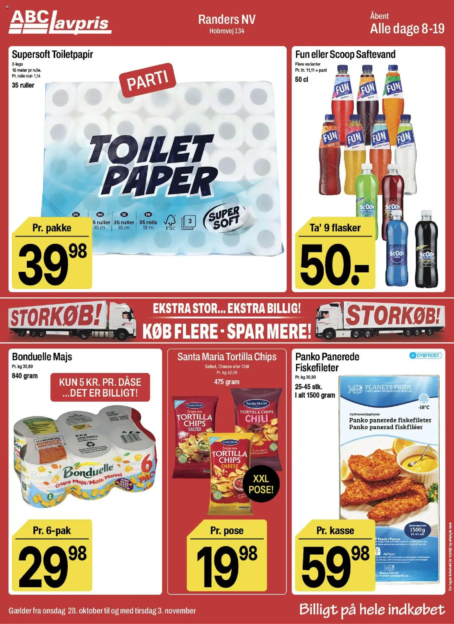Abc Lavpris tilbudsavis – gyldig fra 28/10/2026 | Side: 1