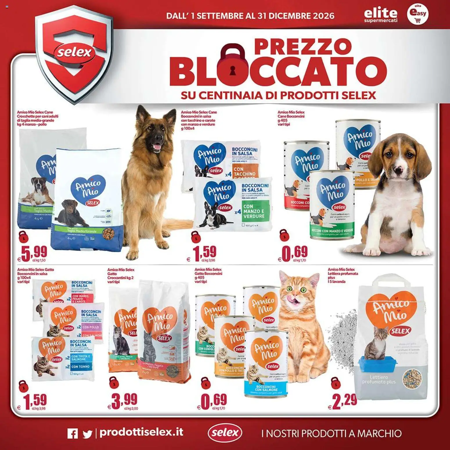 Volantino Elite Supermercati del 01/09/2026 | Pagina: 13 | Prodotti: Salmone, Trota, Tacchino, Taglio