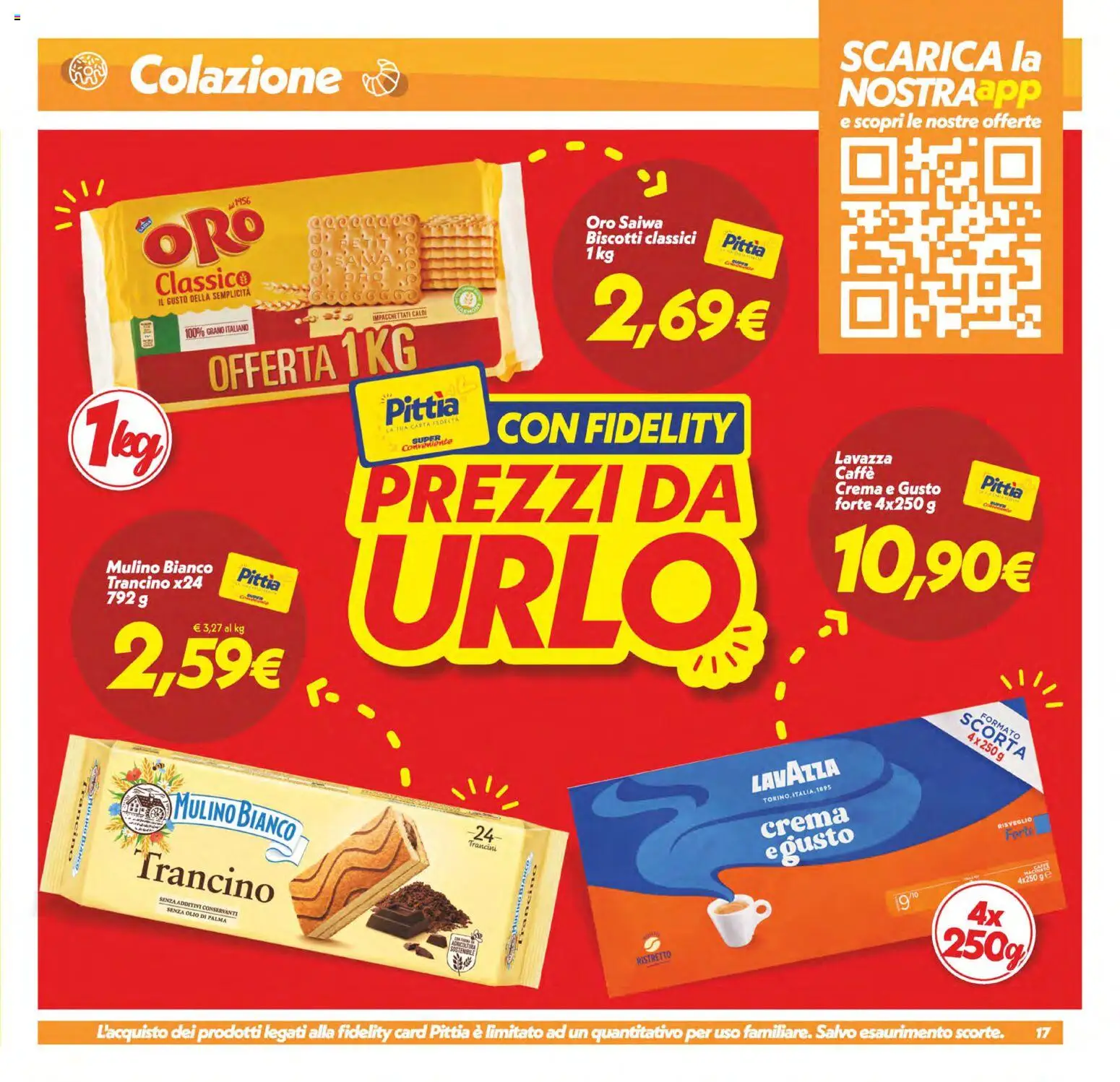 Volantino SuperConveniente del 29.05.2026 | Pagina: 17 | Prodotti: Crema, Caffè, Biscotti, Olio