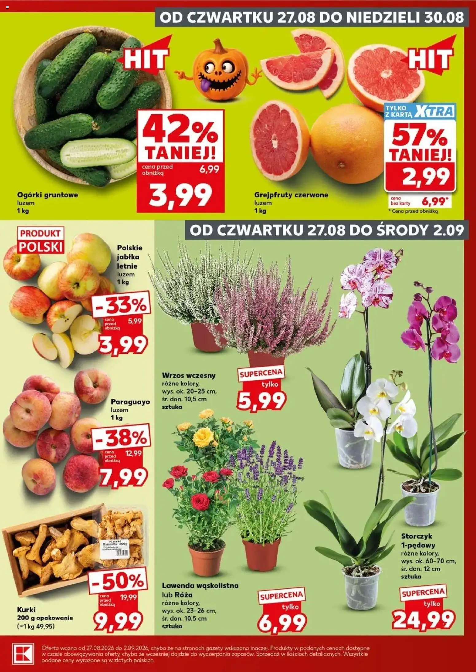 Kaufland gazetka - Super Weekend od 29.08.2026 - od jutra PDF | Strona: 7 | Produkty: Wrzos, Gazety, Ogórki, Ogórki gruntowe