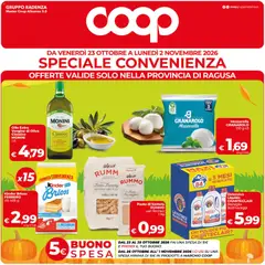 Anteprima del volantino COOP volantino Ragusa valido a partire dal 23/10/2026