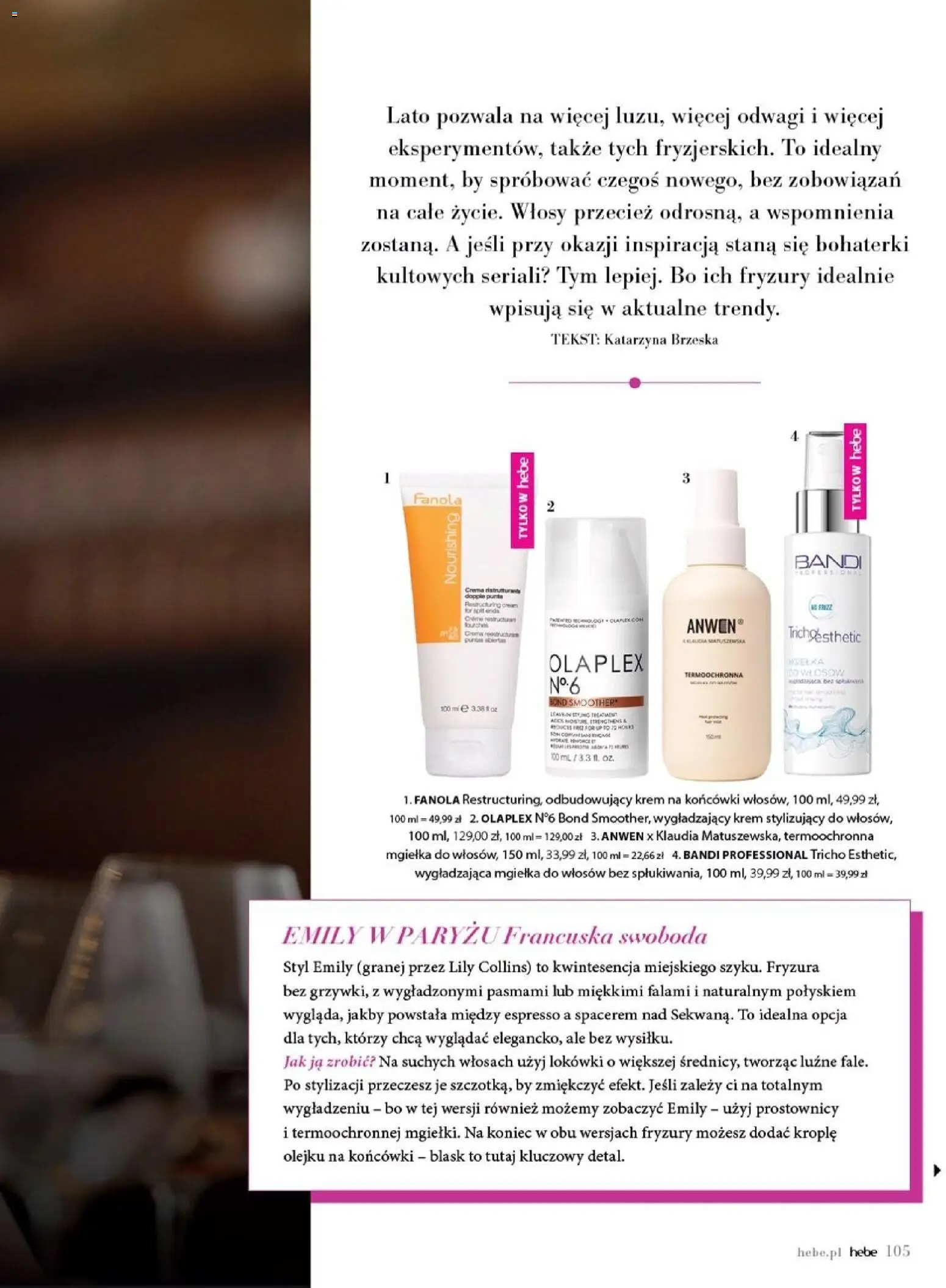 Hebe gazetka - Magazyn od 01.07.2026 | Strona: 105 | Produkty: Krem