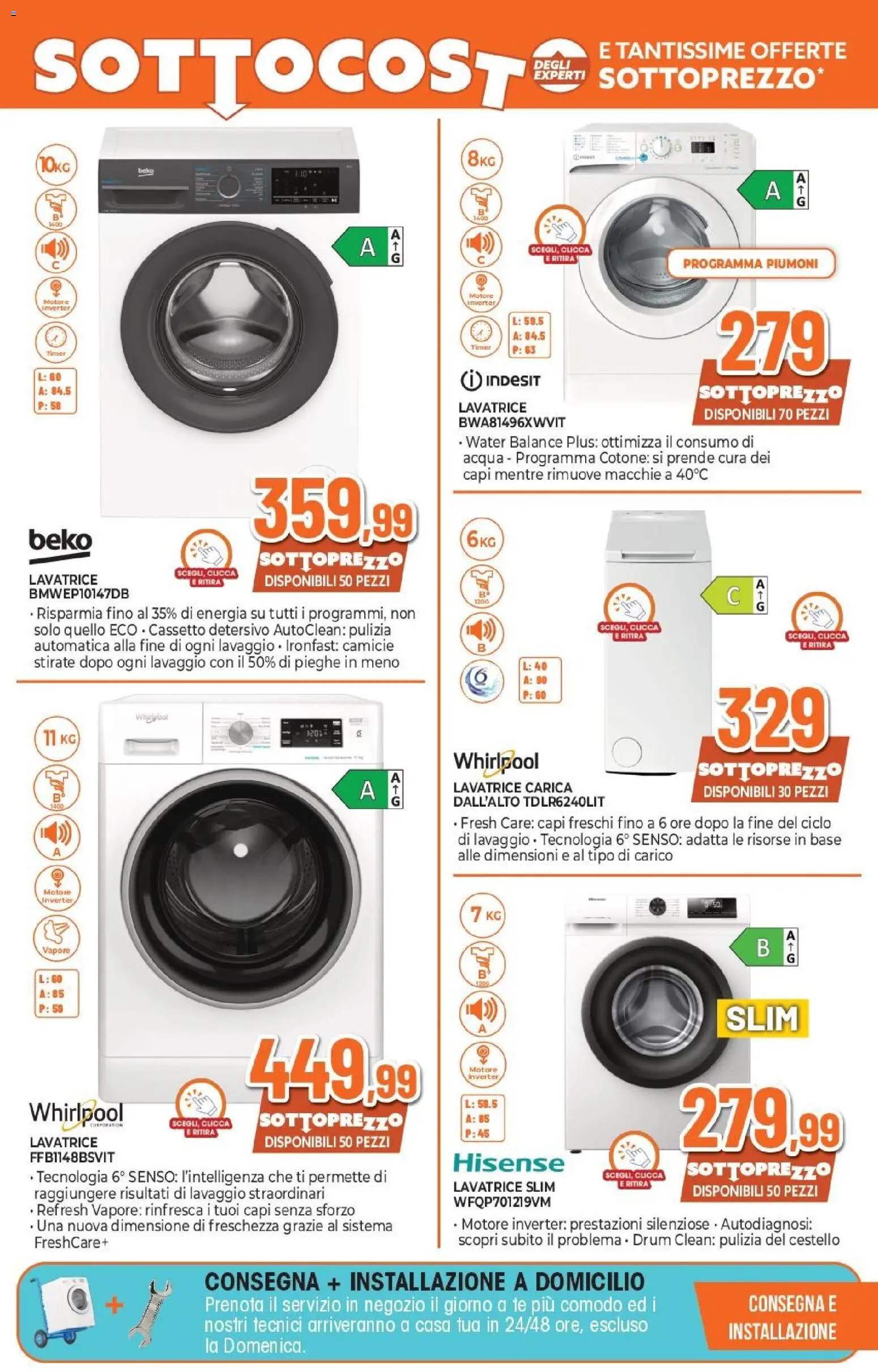 Volantino Expert del 07.05.2026 | Pagina: 19 | Prodotti: Tè, Acqua, Lavatrice