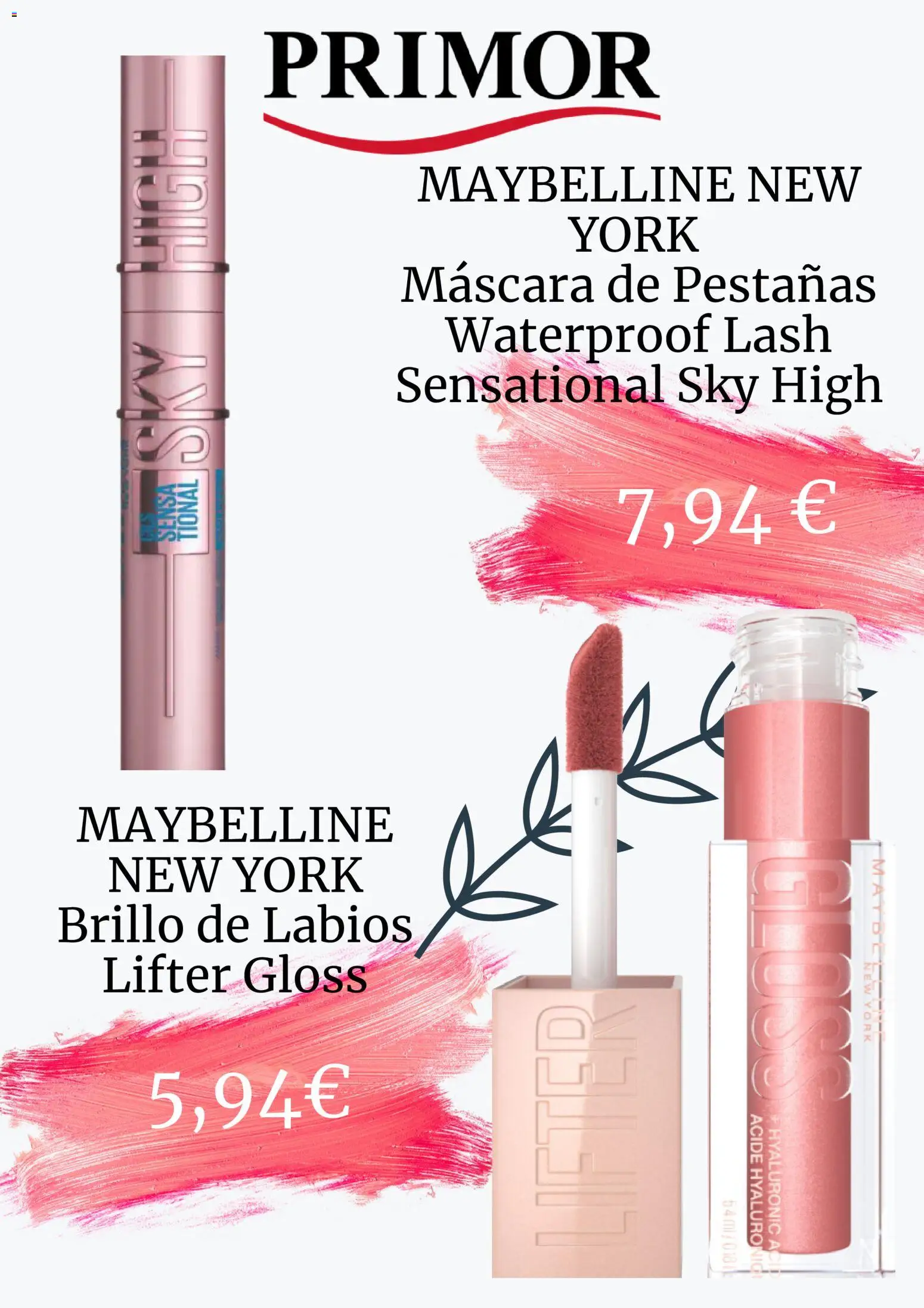 Primor folleto │ válido desde el 11/08/2026 | Página: 5 | Productos: Máscara, Brillo de labios, Máscara de pestañas